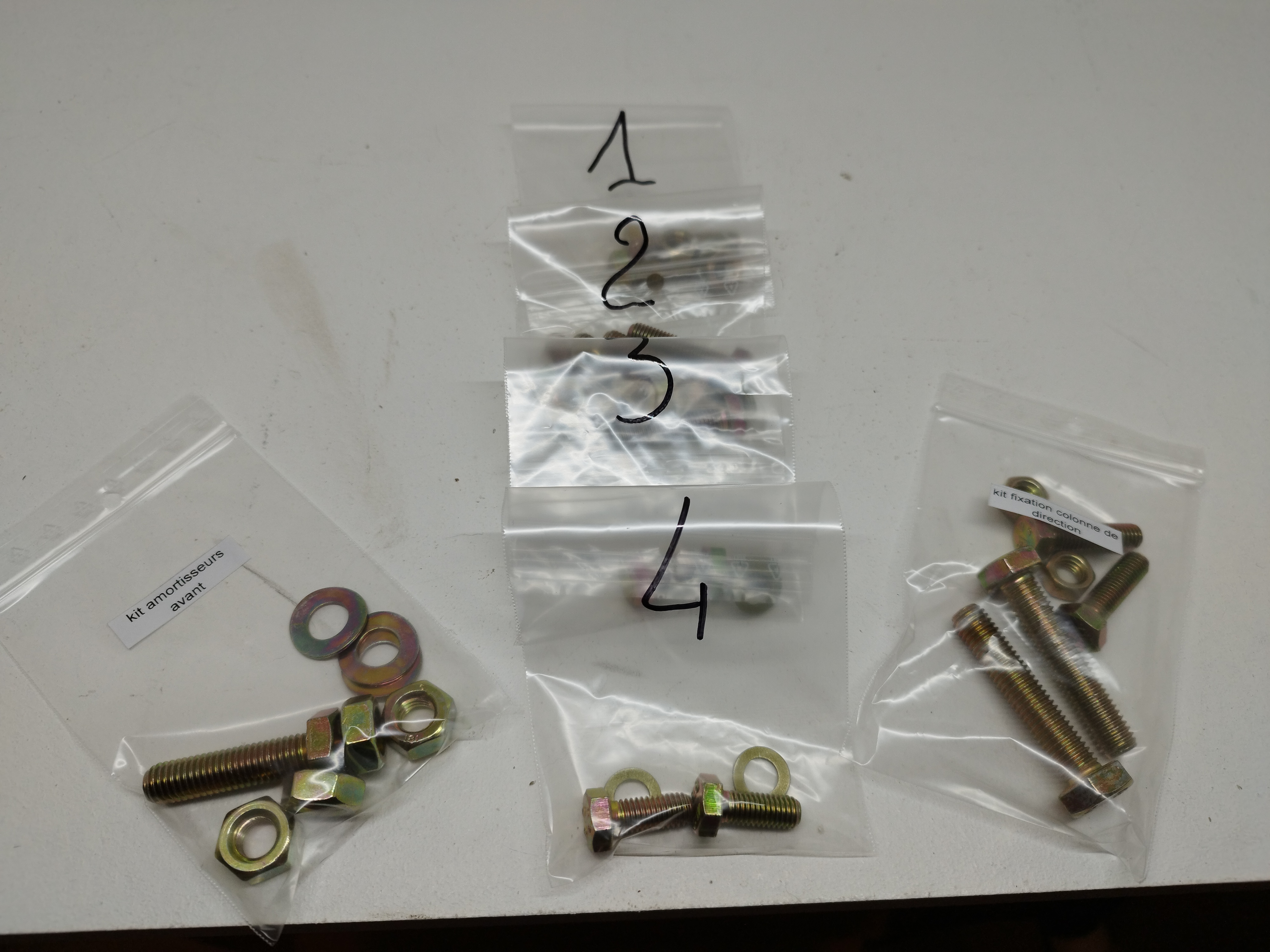 Kit de montage train AV à rotule VW cox 