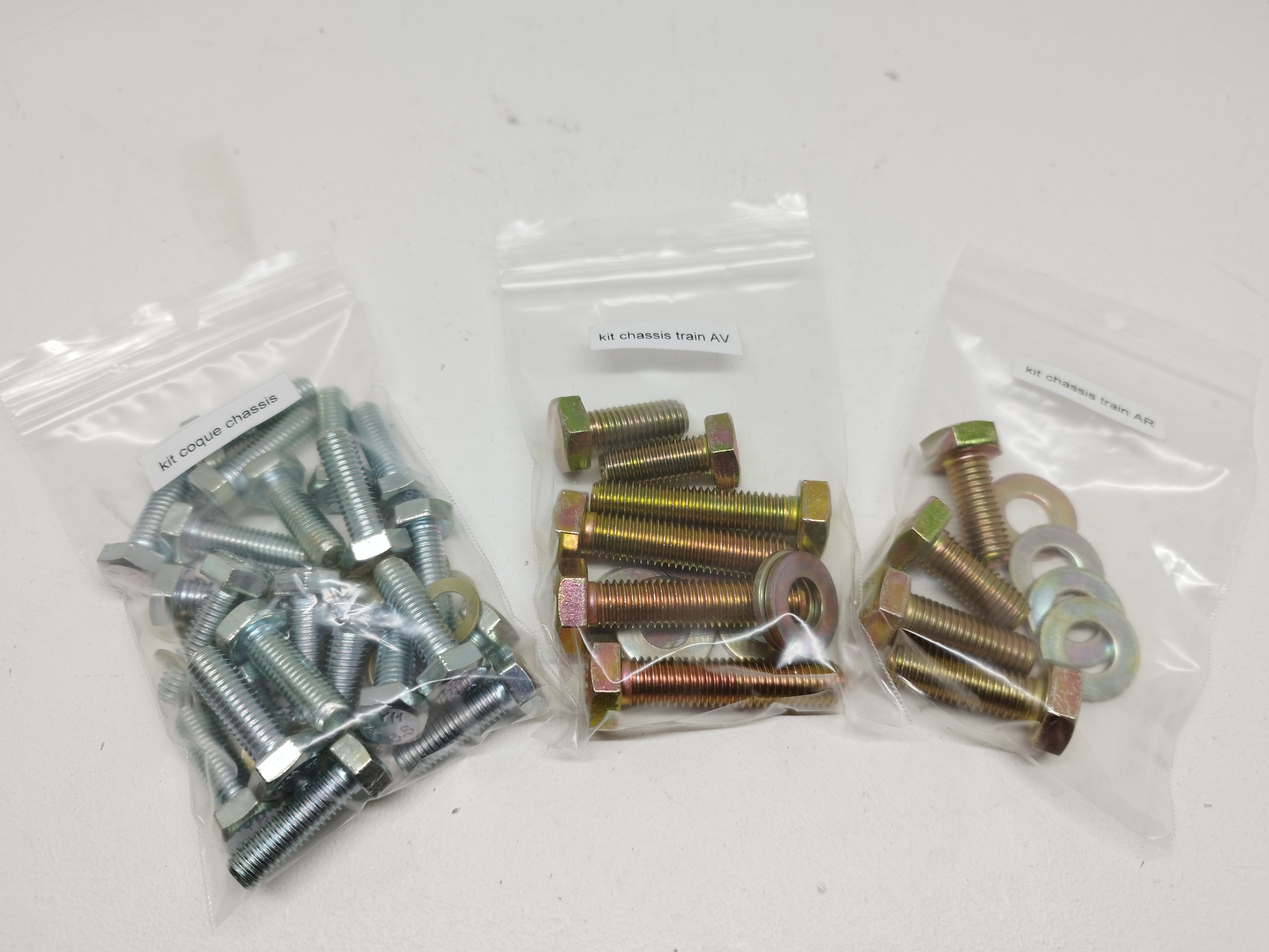 Kit de montage coque chassis VW cox 