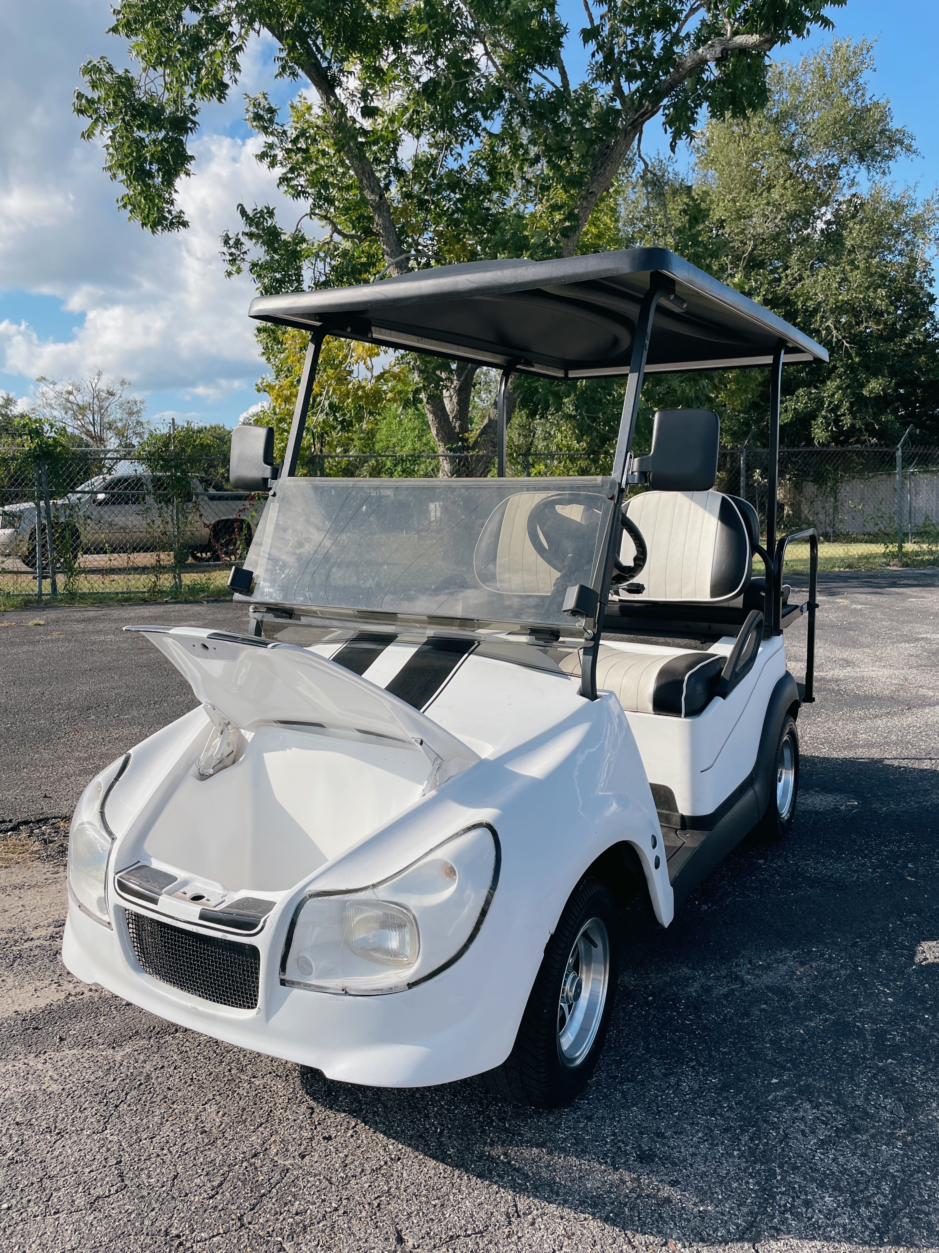 Club Car Precedent Custom "Hot Rod" 