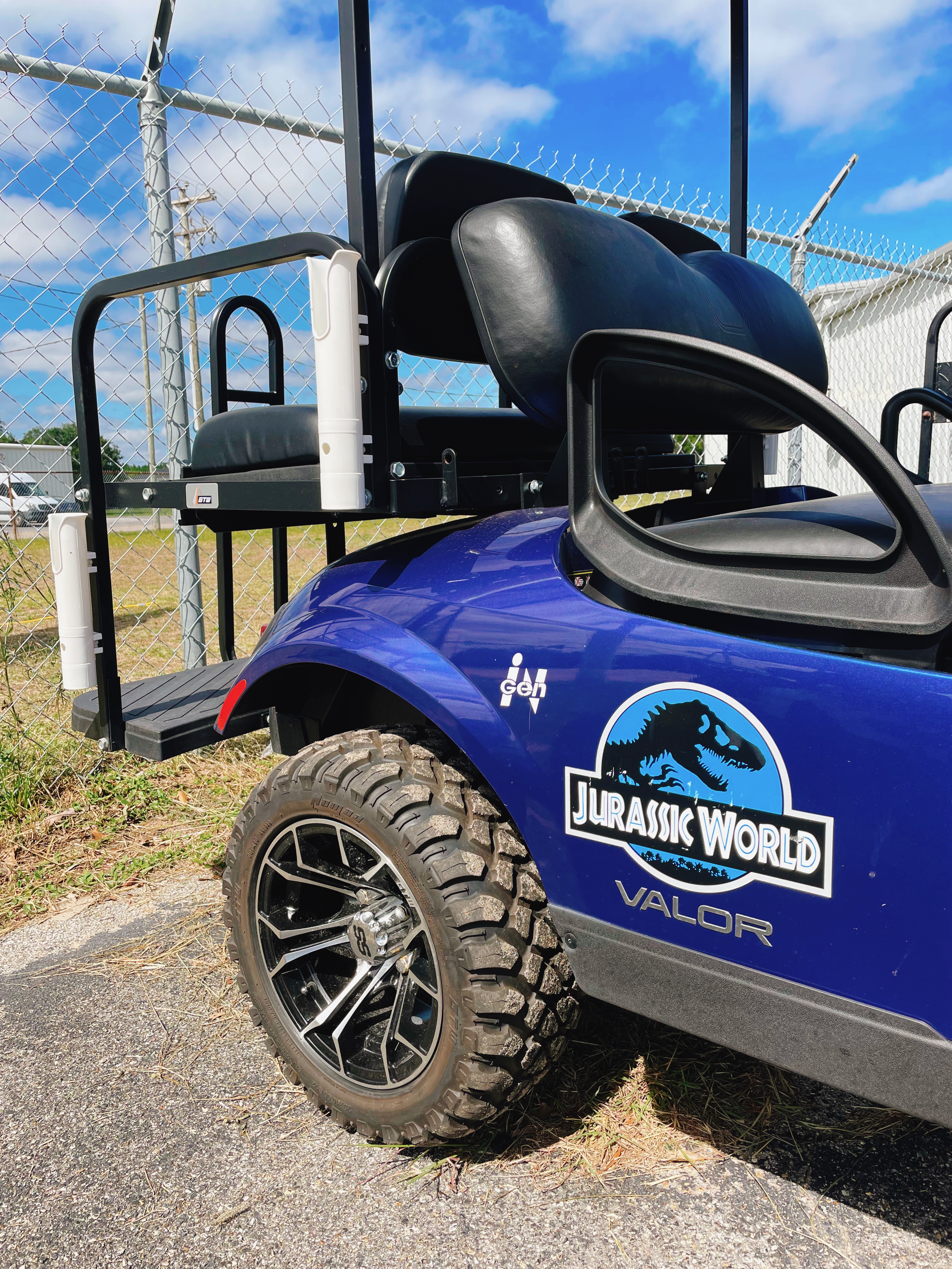 2021 GAS EZ GO Valor 4 Seater Fisherman Edition 