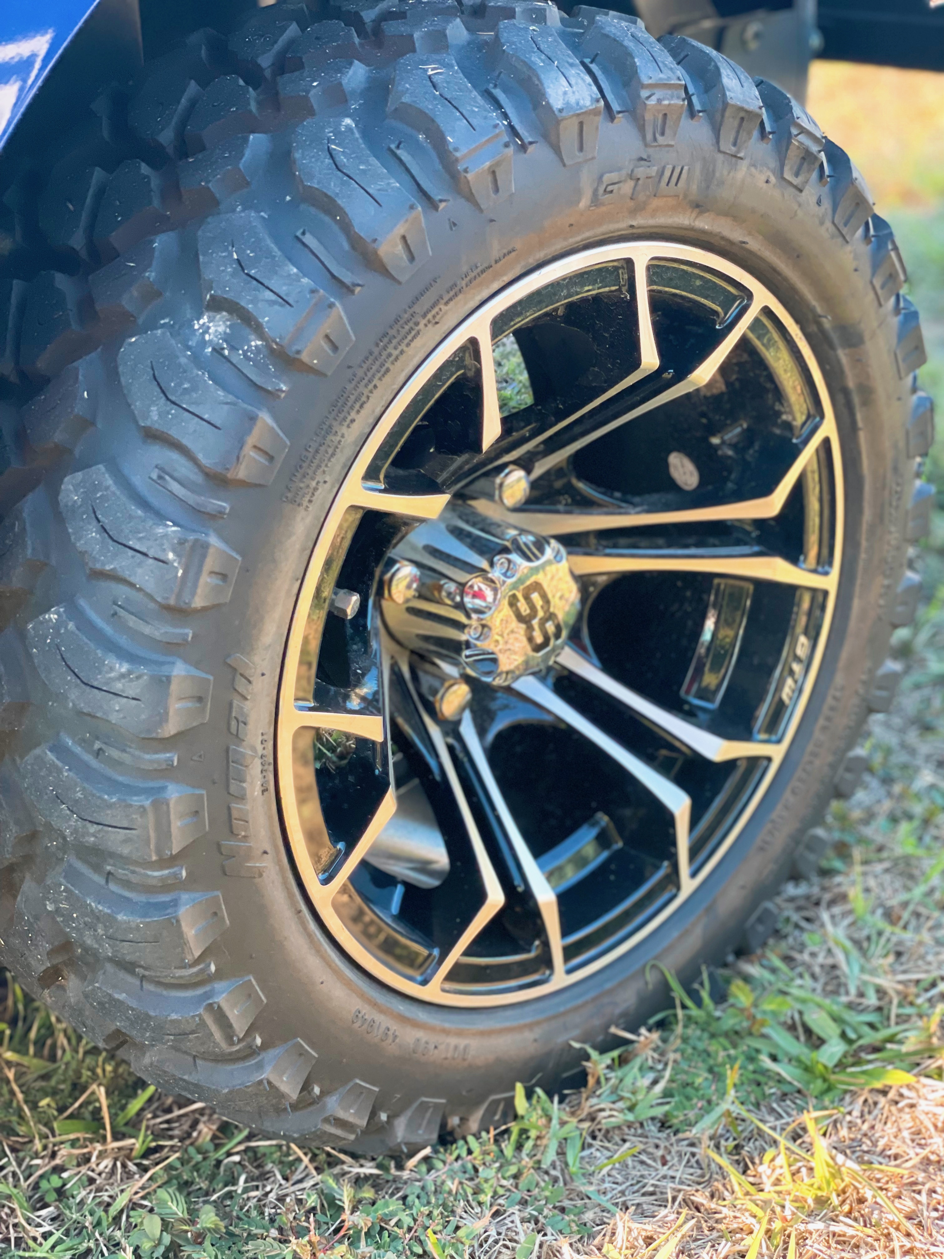 2021 GAS EZ GO Valor 4 Seater Fisherman Edition 