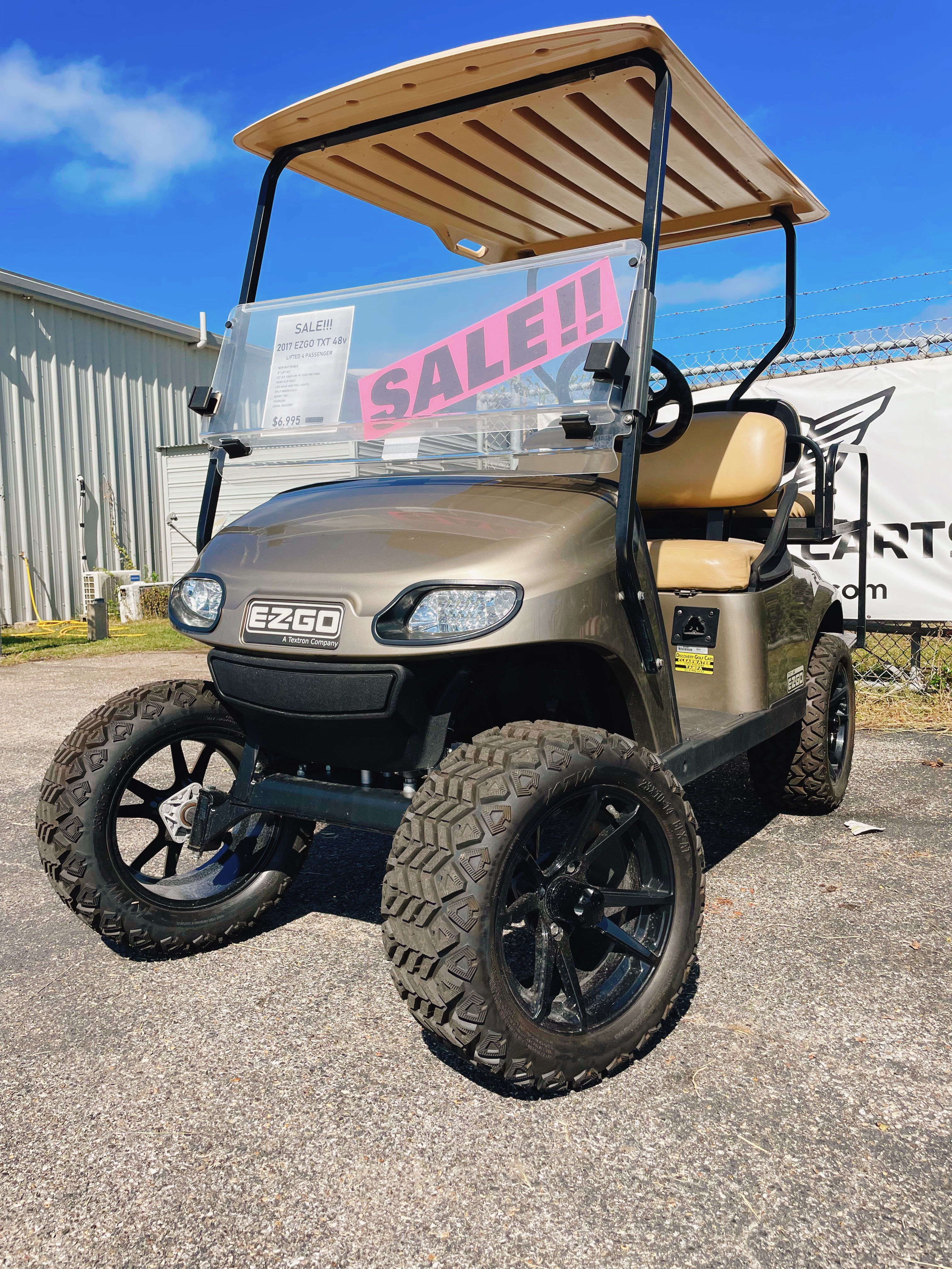 2017 EZ GO TXT 4 Seater 