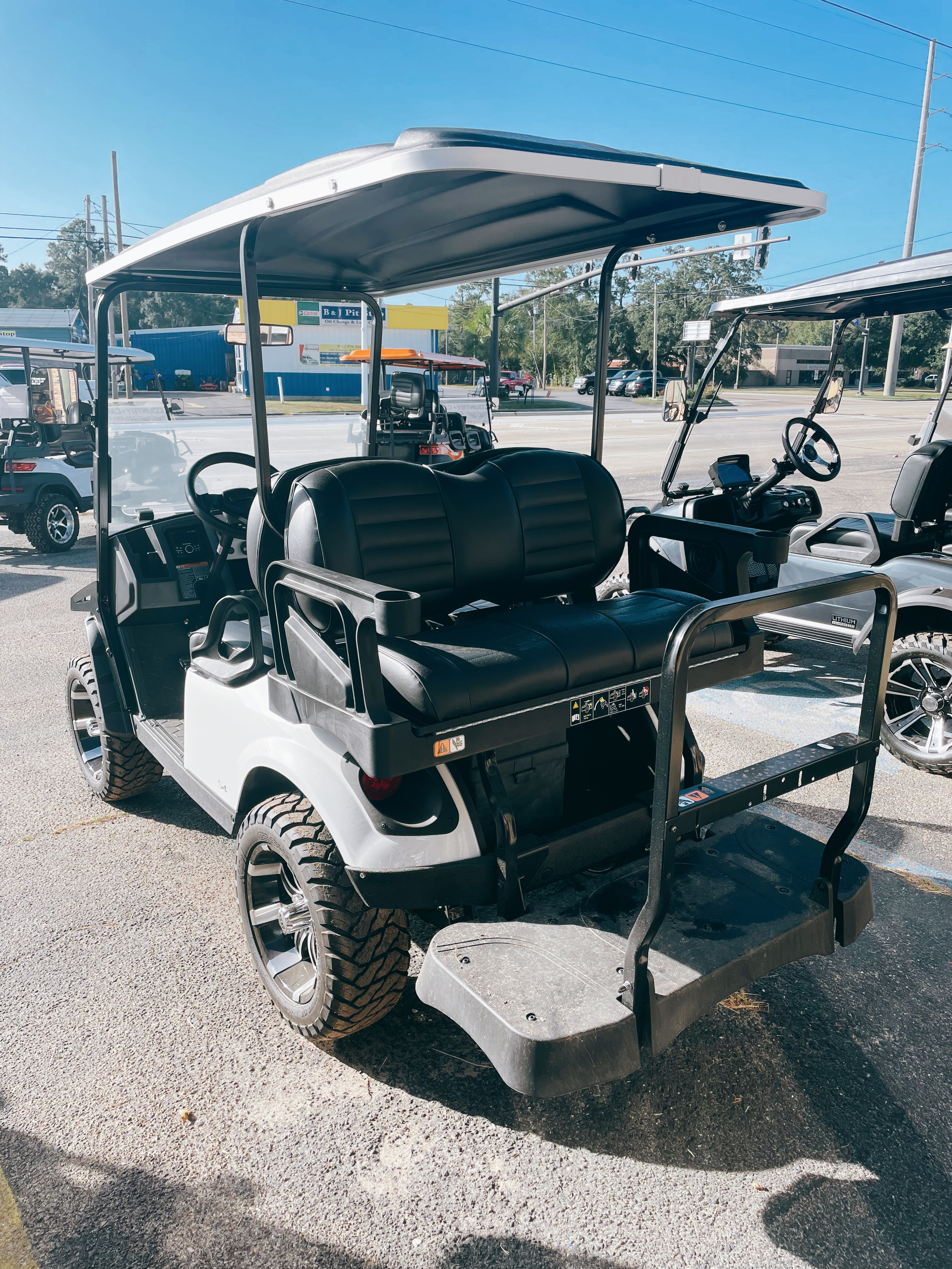 2023 EZ GO S4 Gas 4 Seater