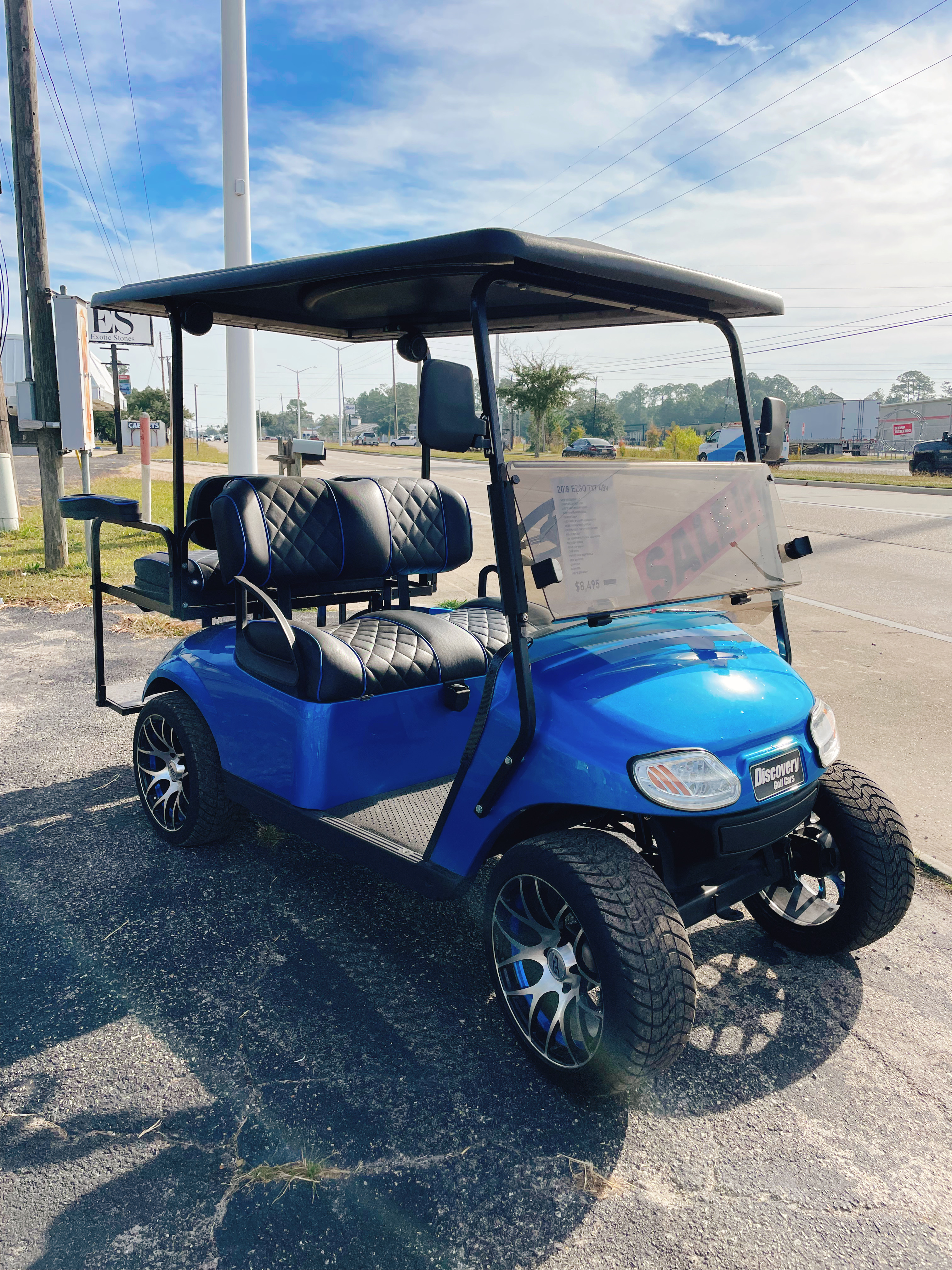 2017 EZ GO TXT 4 Seater Custom 