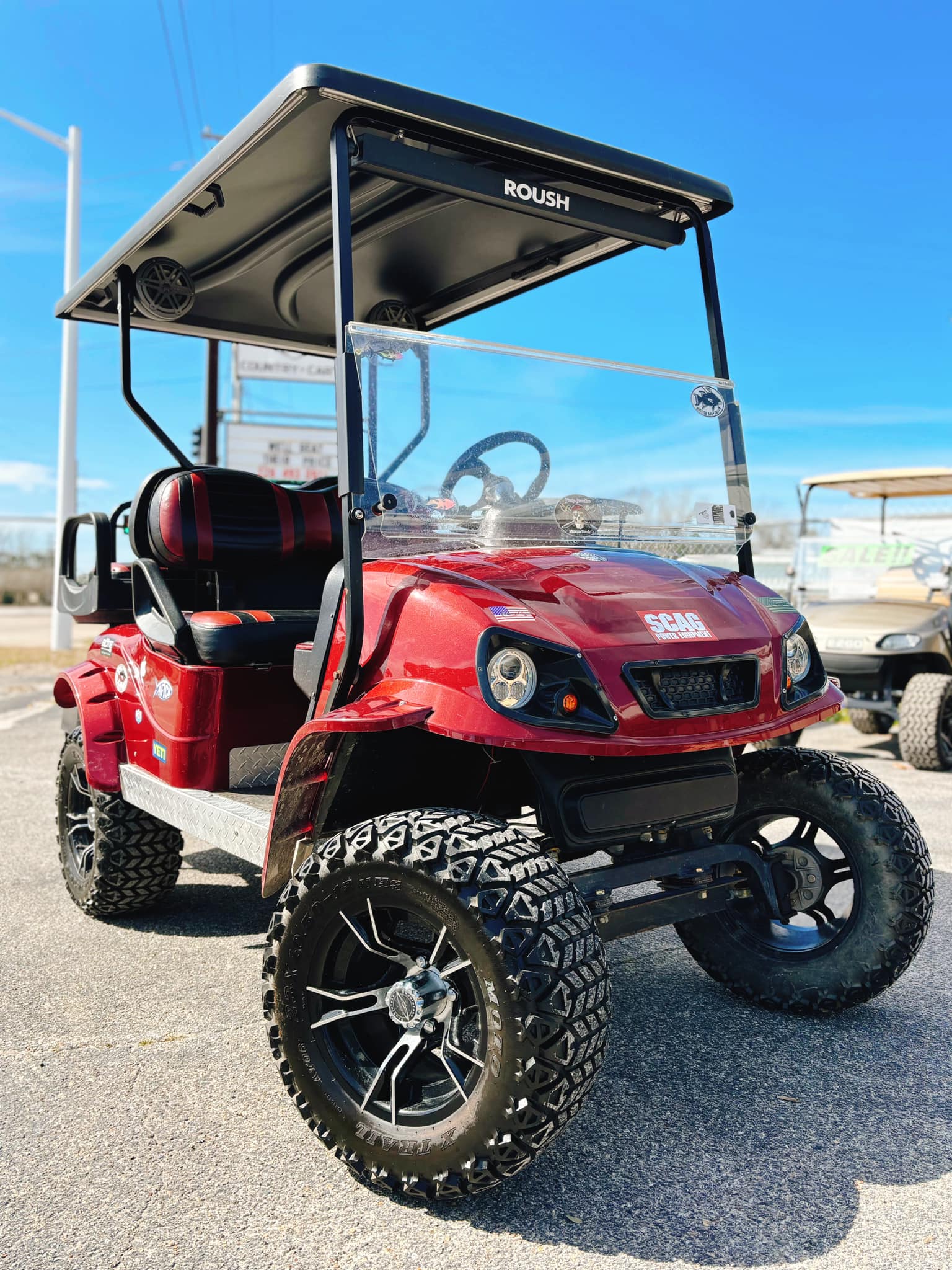 2020 EZ GO 4 Seater Lifted (Custom Audio)
