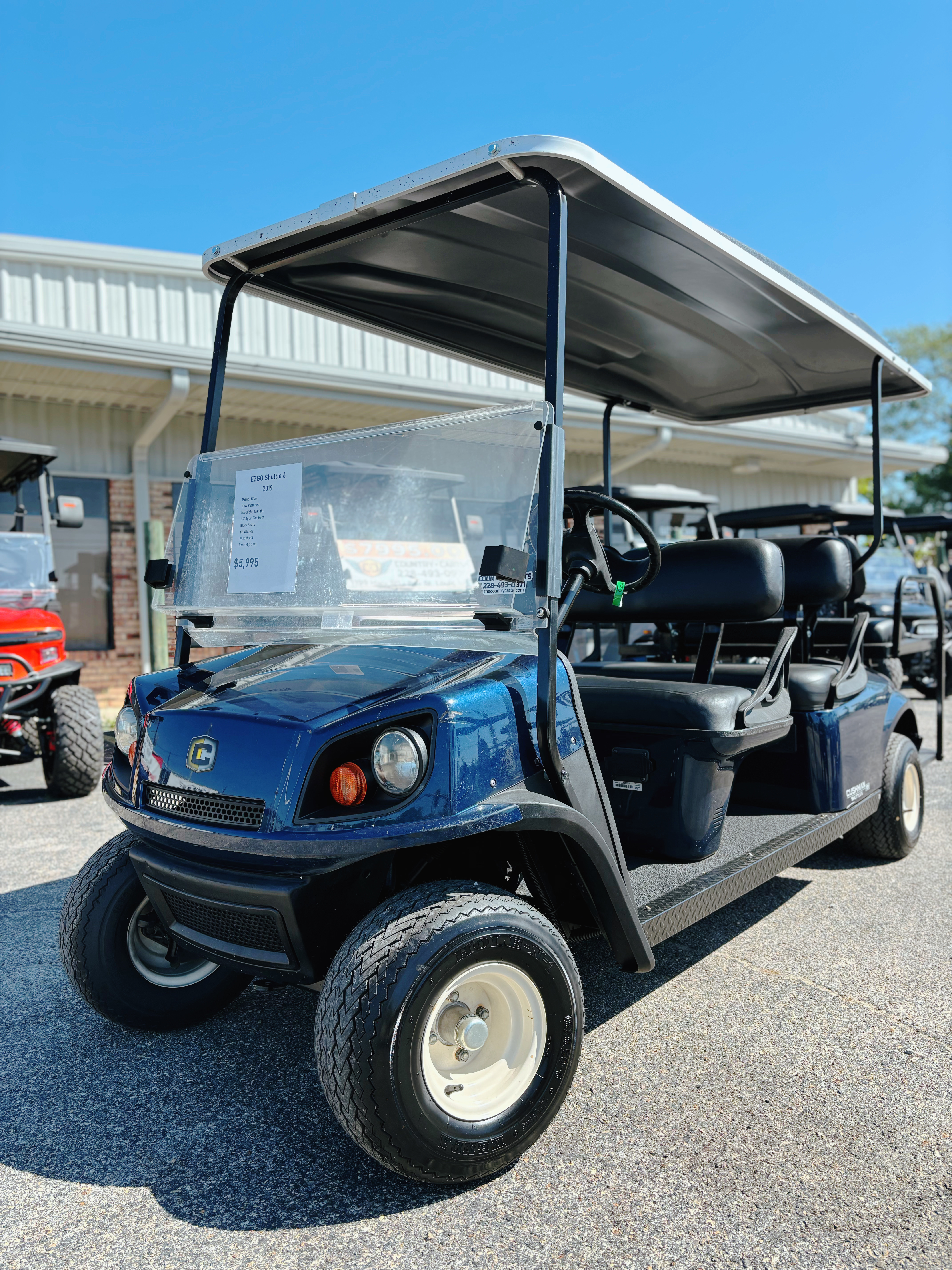 2019 EZ S6 6 Seater (72V) 
