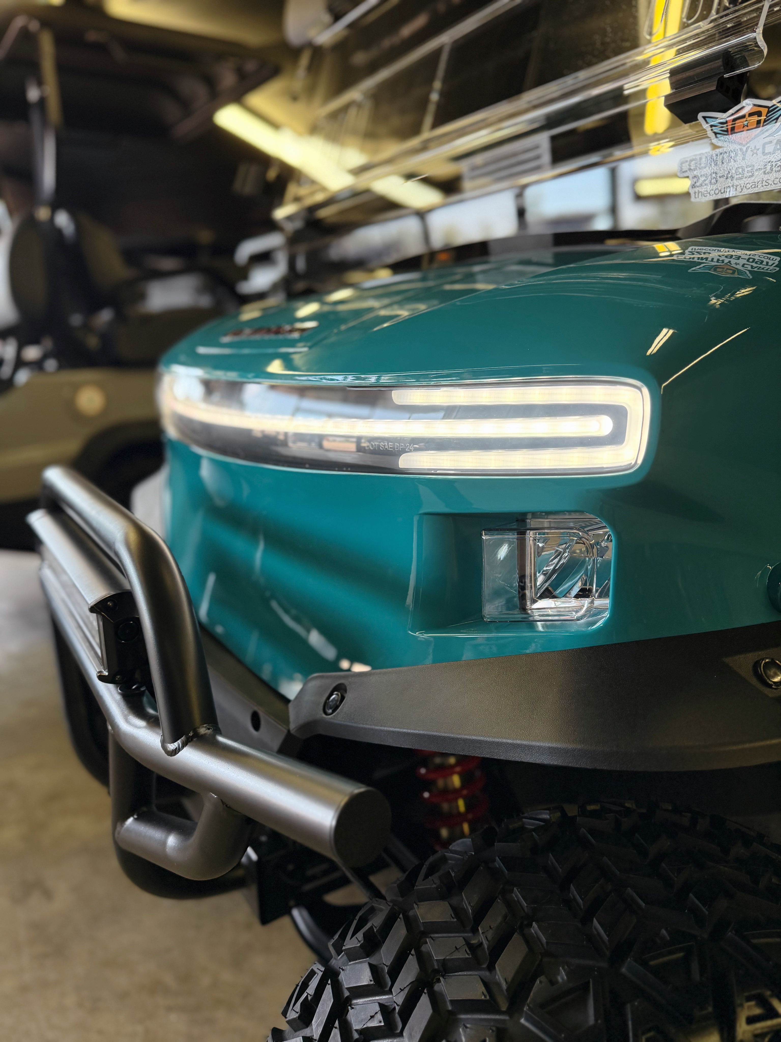 2025 Denago EV Rover XL 4 Forward Upgraded Wheels 