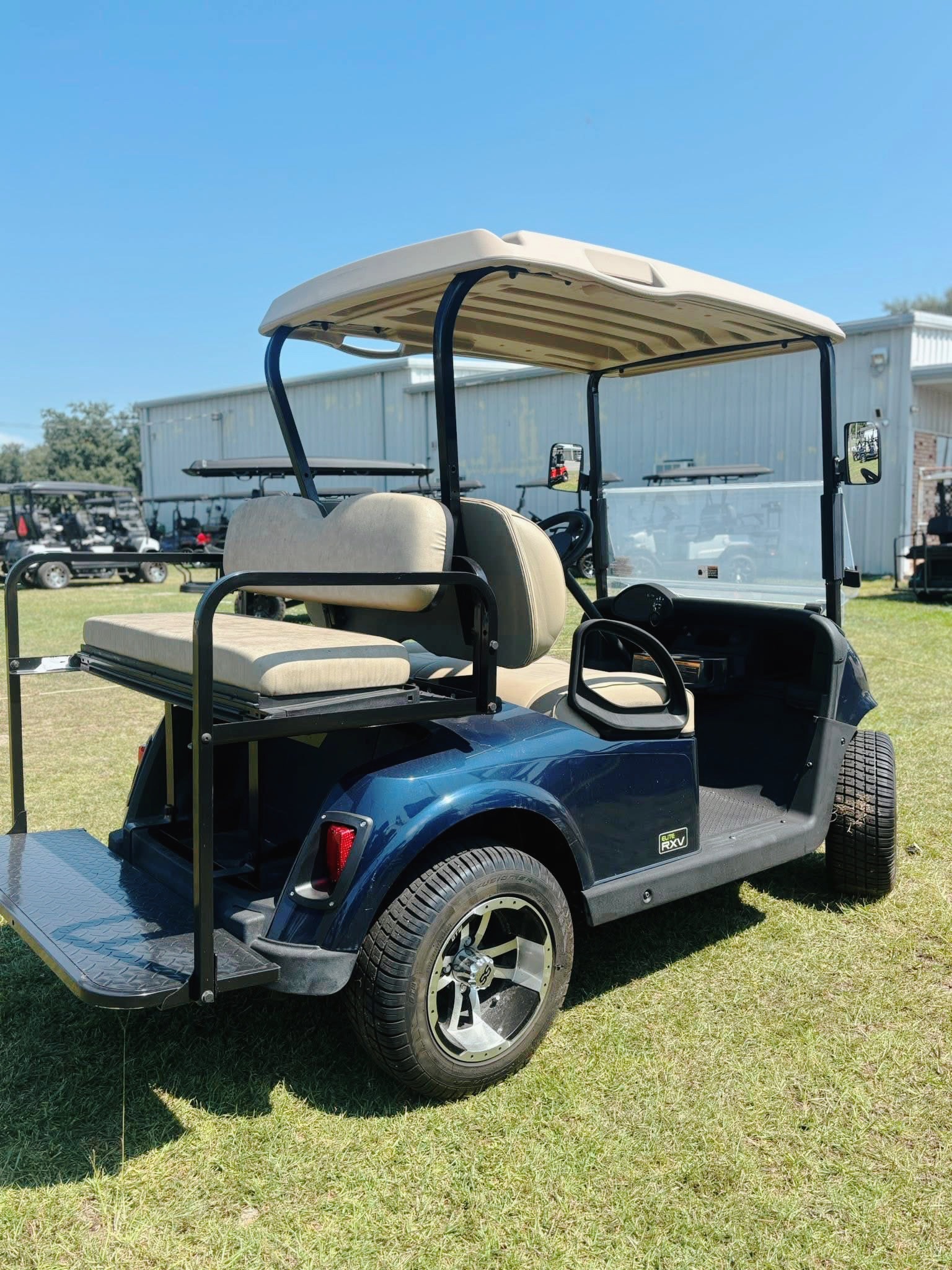 2019 EZ GO RXV 4 Seater Wheel Upgrade 