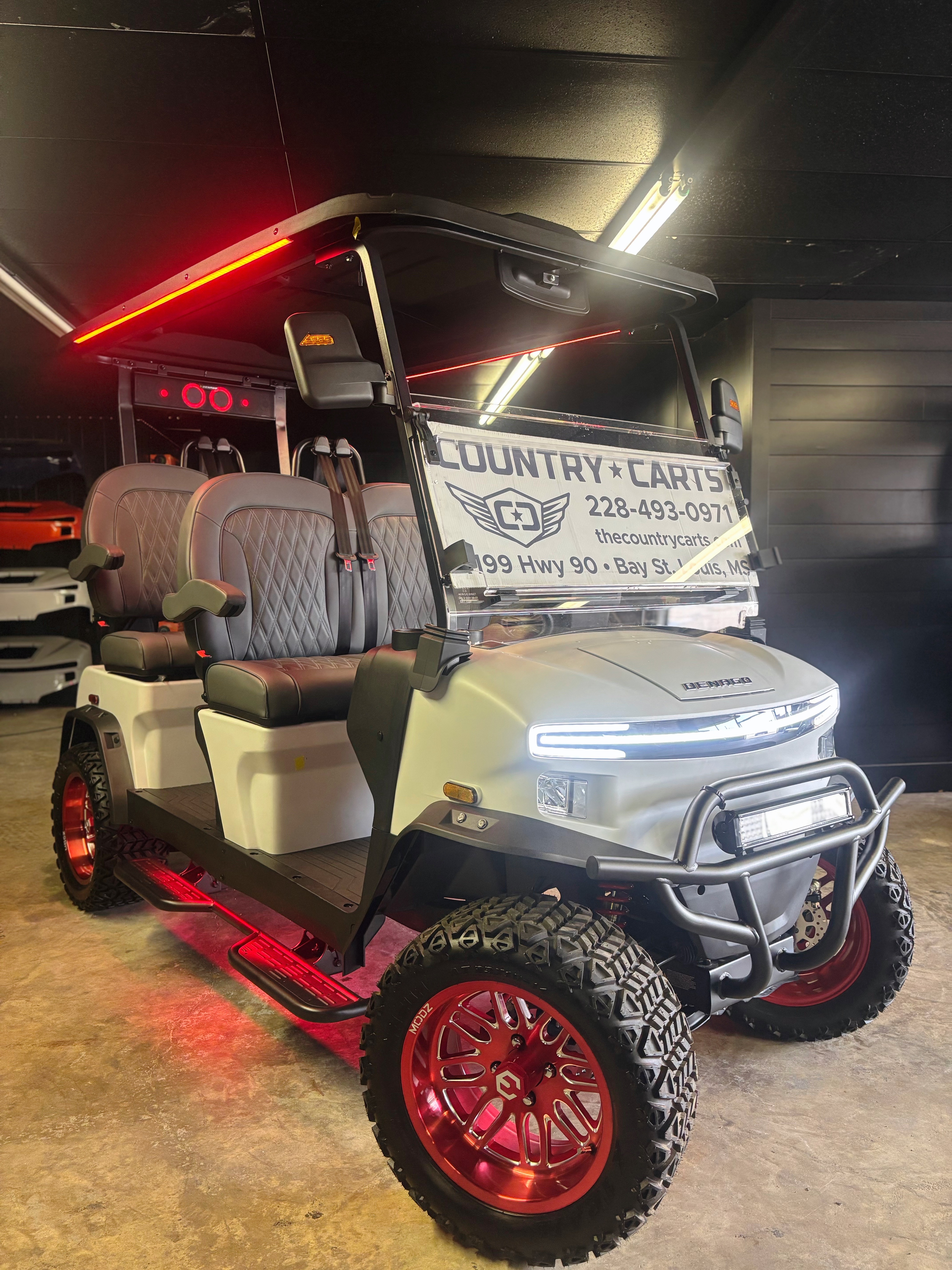 2026 Denago EV Rover XL 4 Forward Upgraded Wheels 