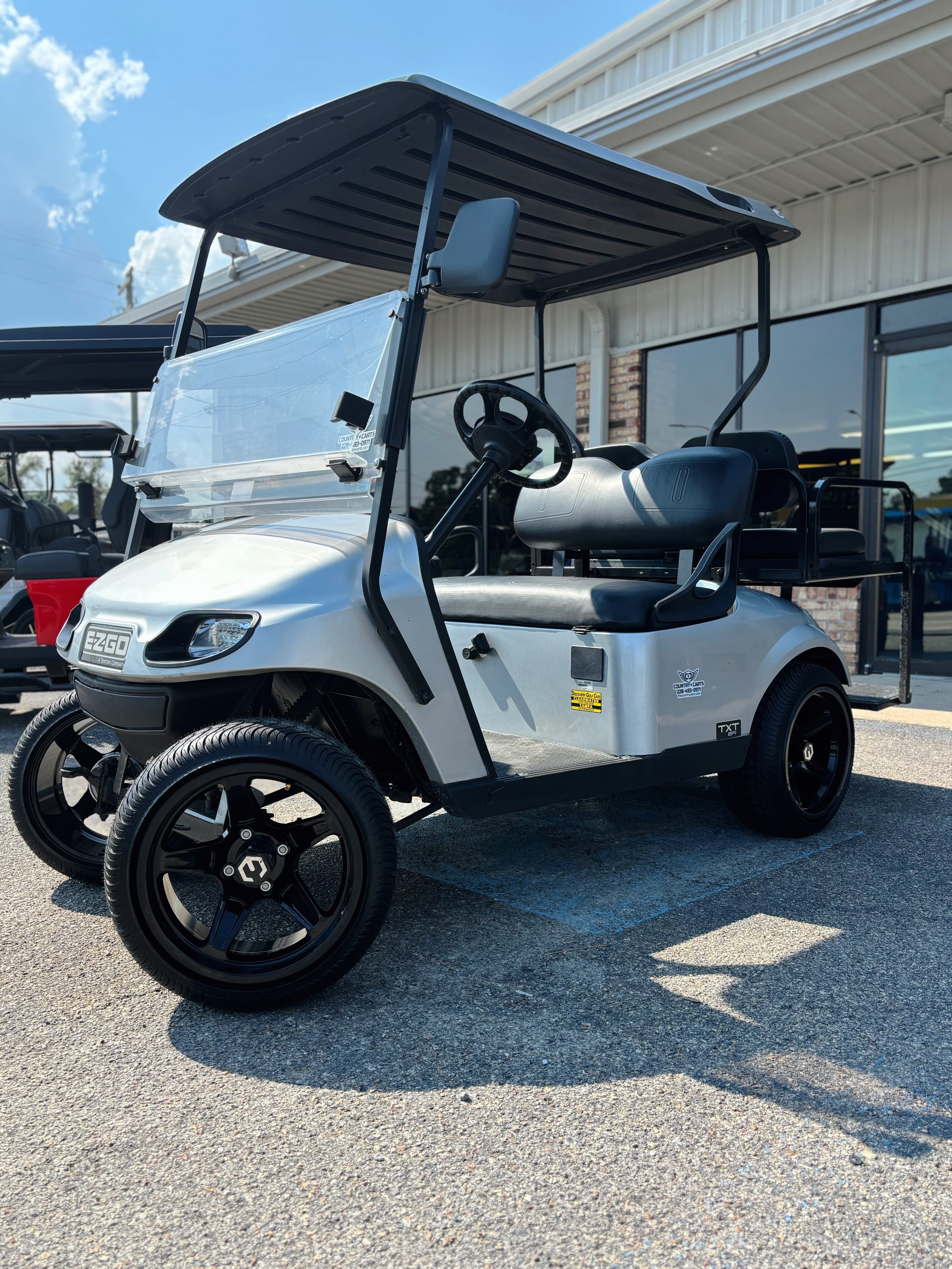2020 EZ GO TXT 4 Seater Street Ready Wheel Upgrade