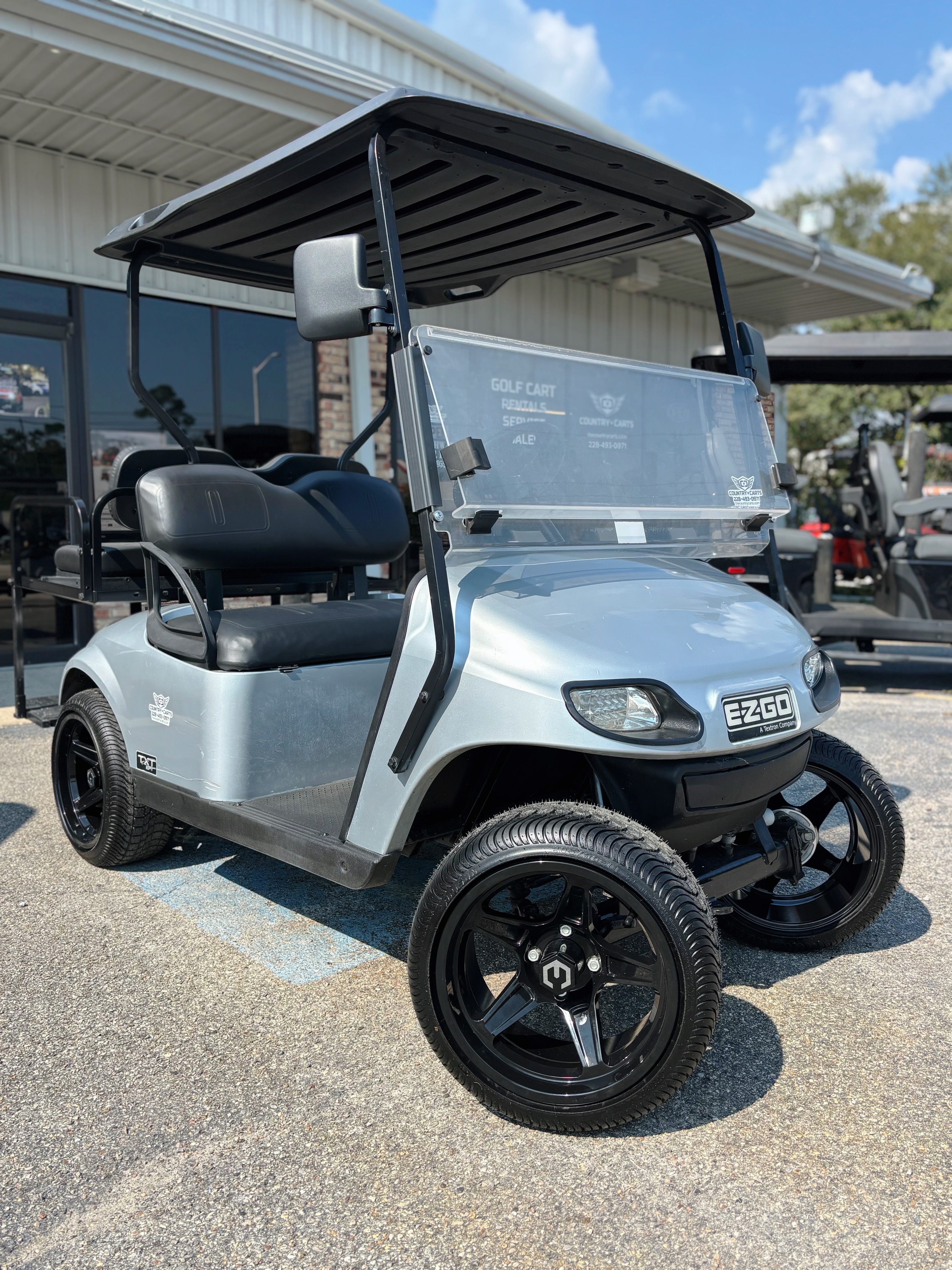 2020 EZ GO TXT 4 Seater Street Ready Wheel Upgrade 