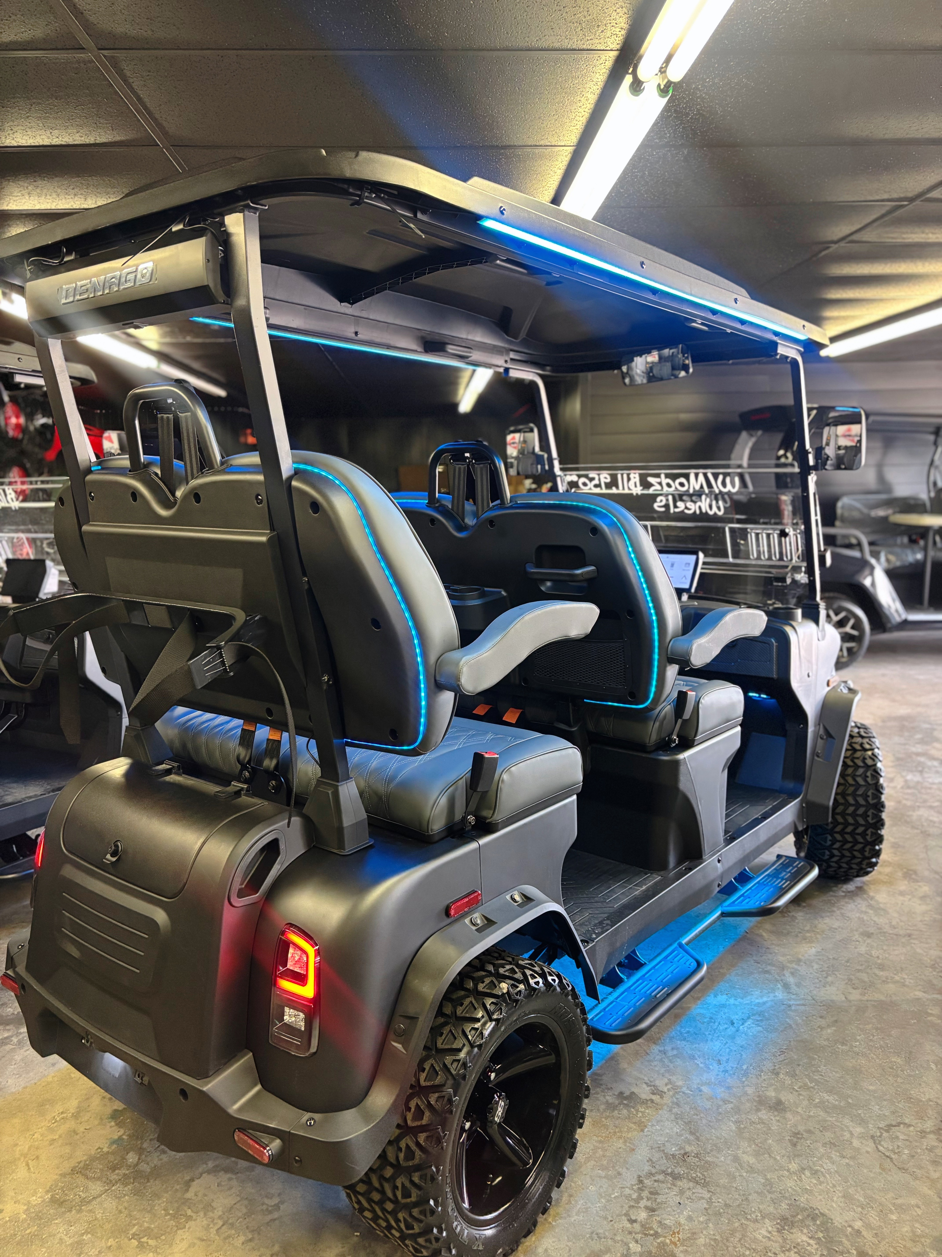 2026 Denago EV Rover XL 4 Forward Upgraded Wheels 
