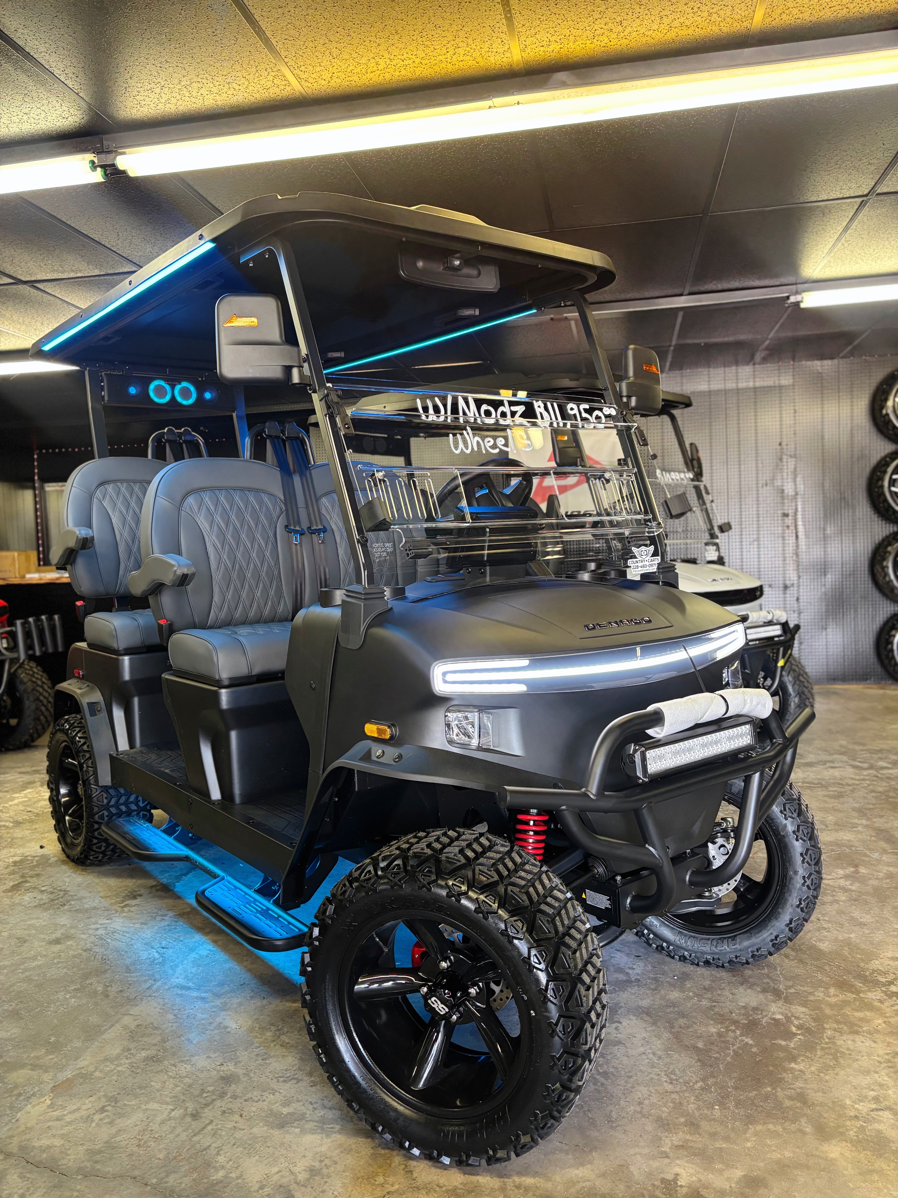 2026 Denago EV Rover XL 4 Forward Upgraded Wheels 