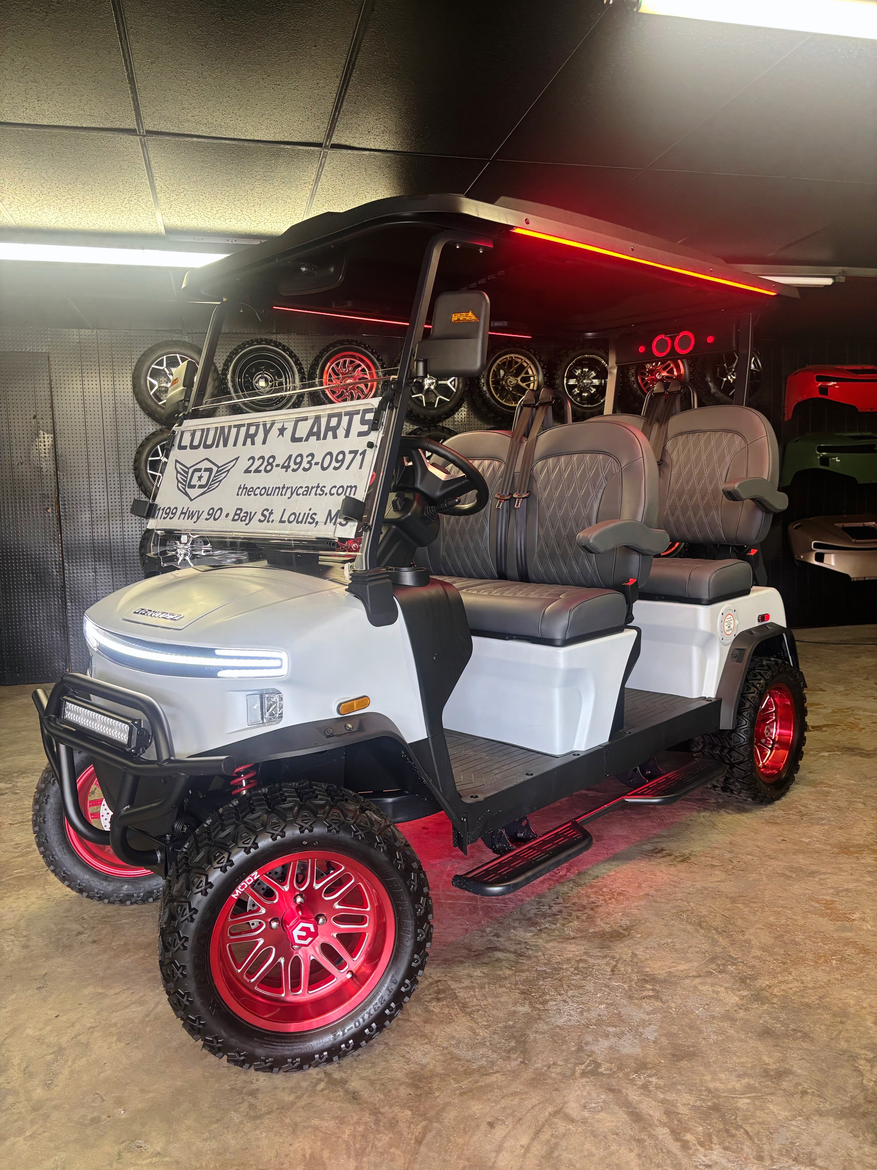 2026 Denago EV Rover XL 4 Forward Upgraded Wheels
