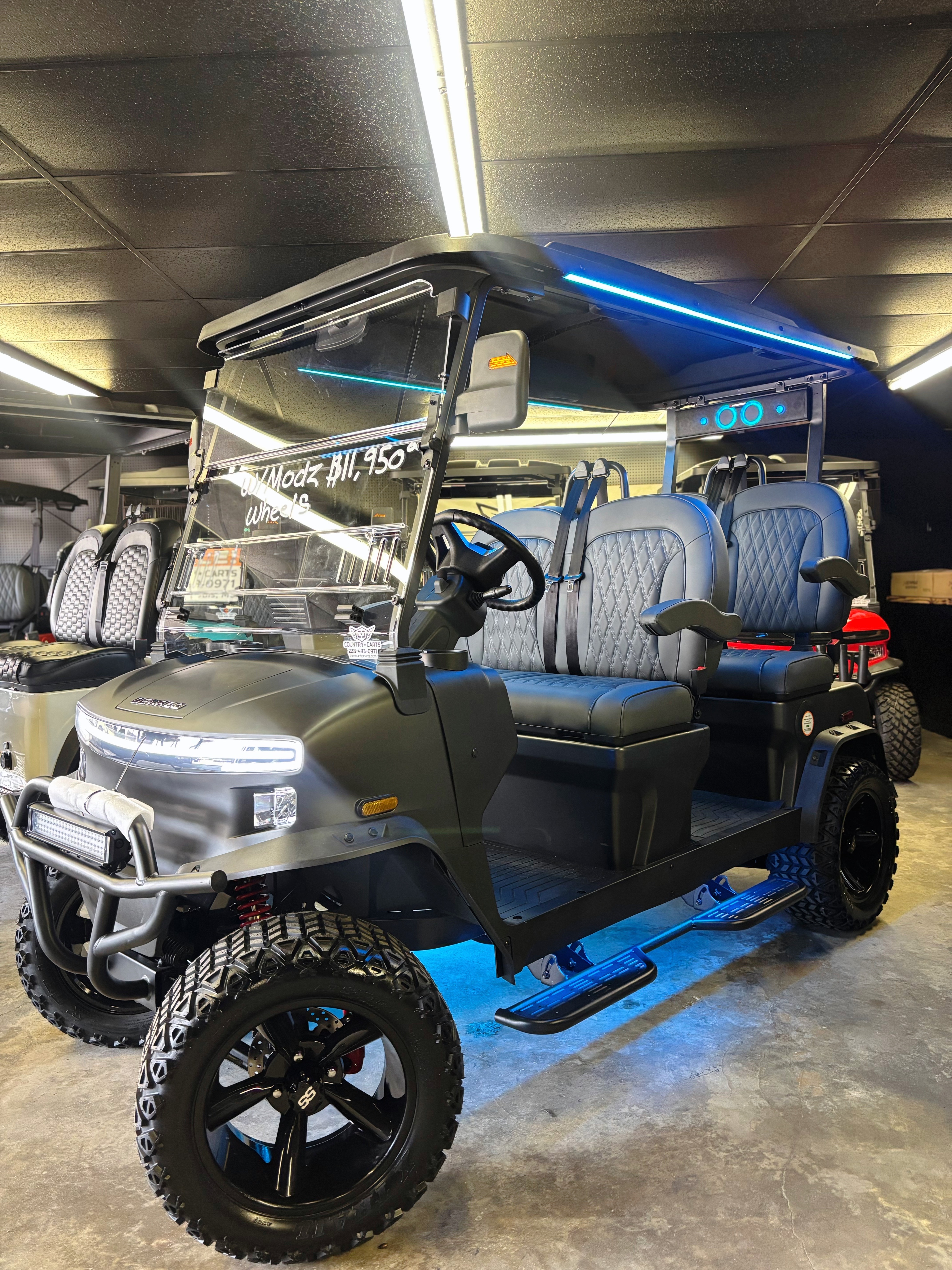 2026 Denago EV Rover XL 4 Forward Upgraded Wheels
