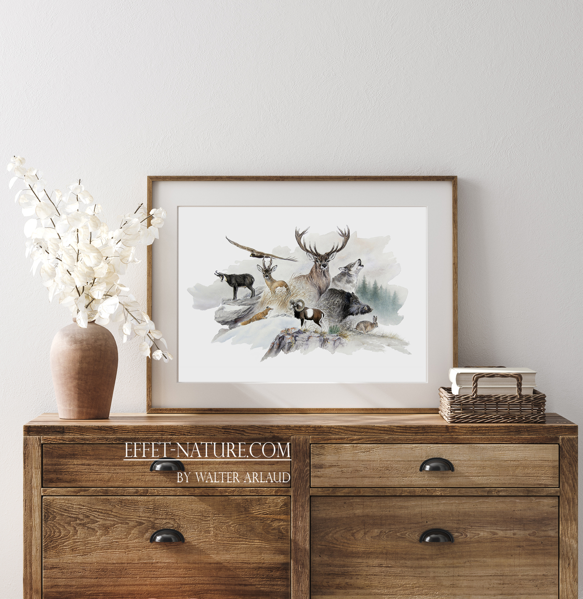 Faune de montagne / Edition limitée Fine Art