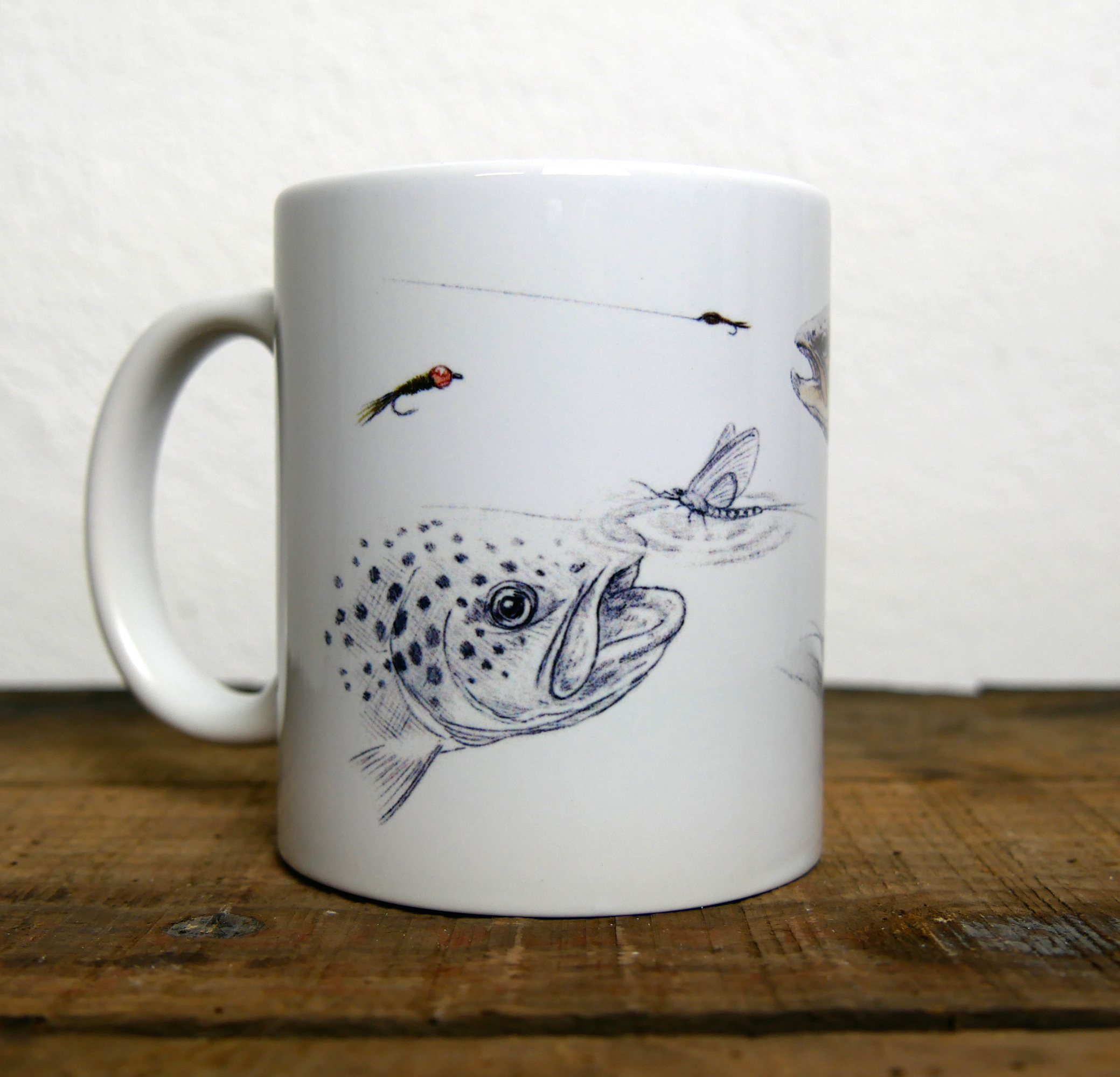 Fly fishing "Truite fario"