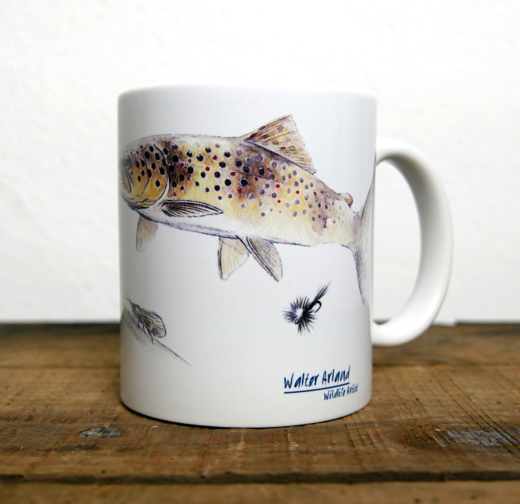 Fly fishing "Truite fario"