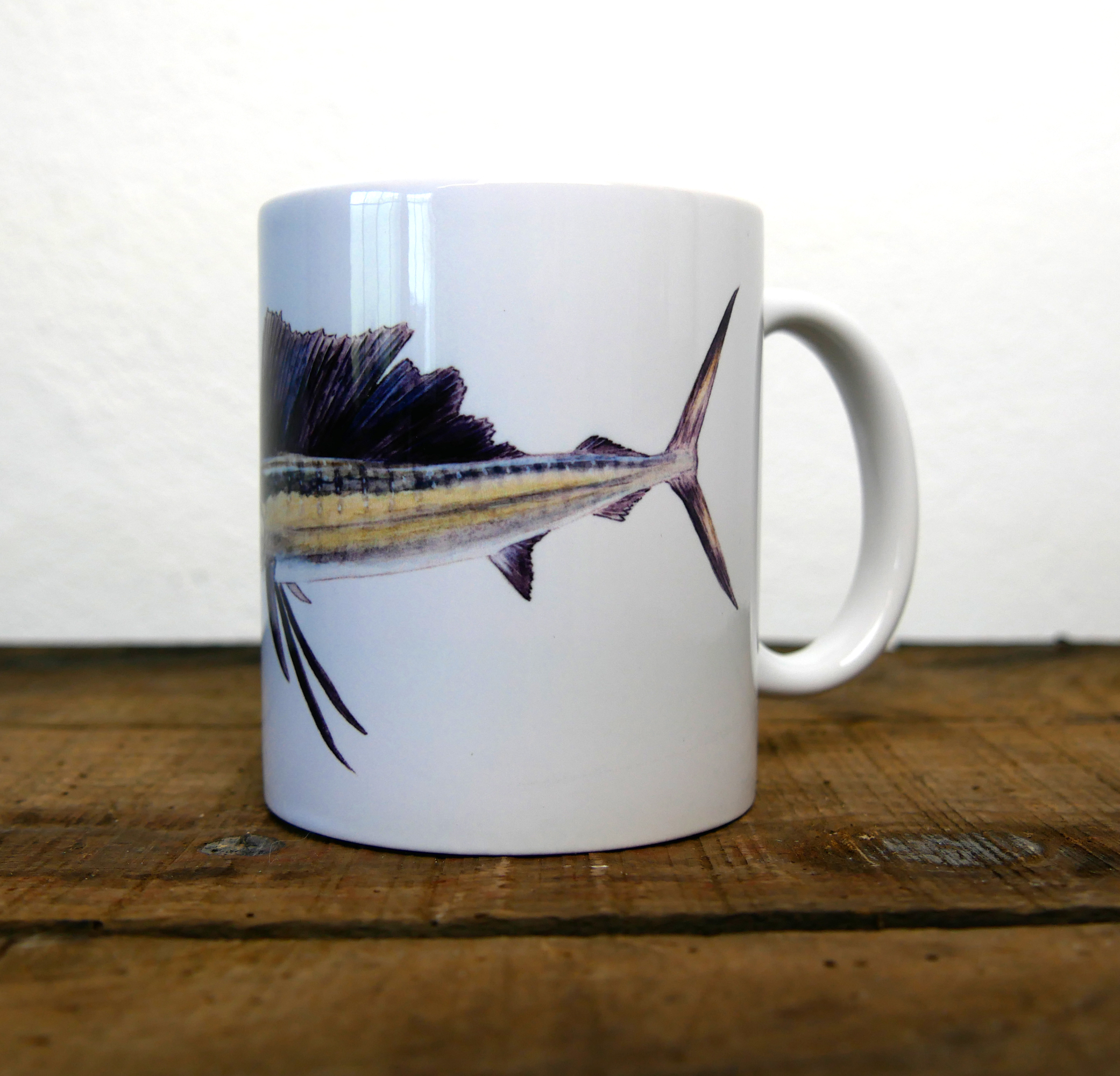 Poissons exotiques "Poisson Voilier"
