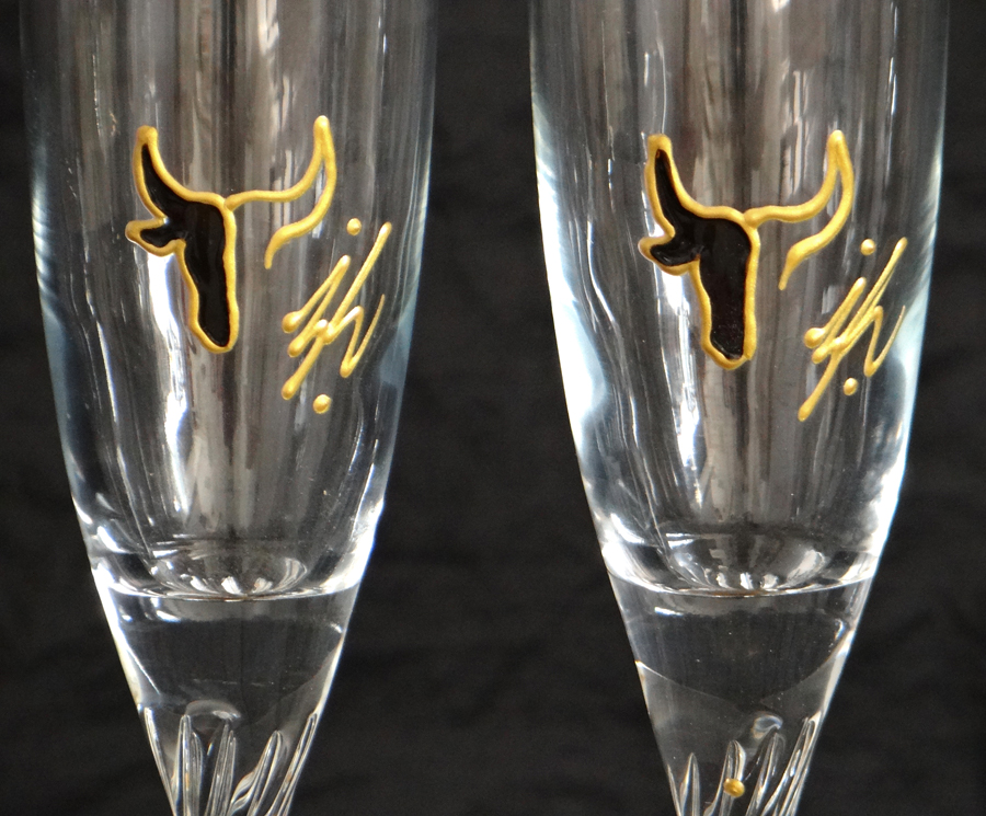 Duo Verres à Champagne Camargue