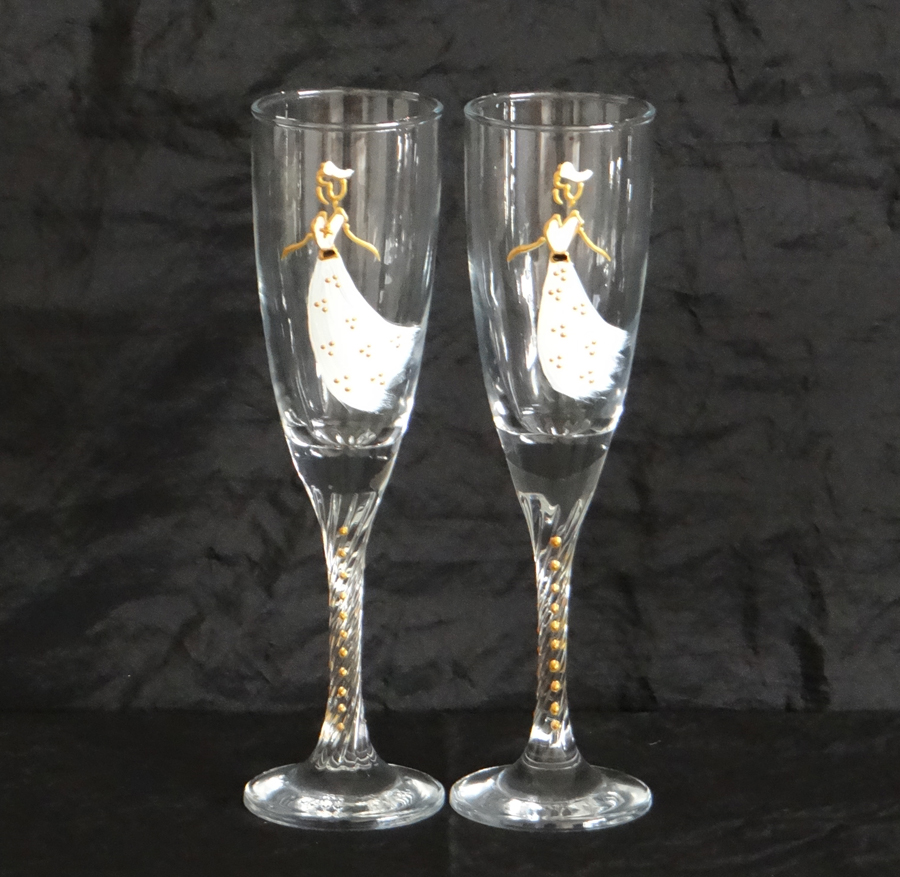 Duo Verres à Champagne Camargue