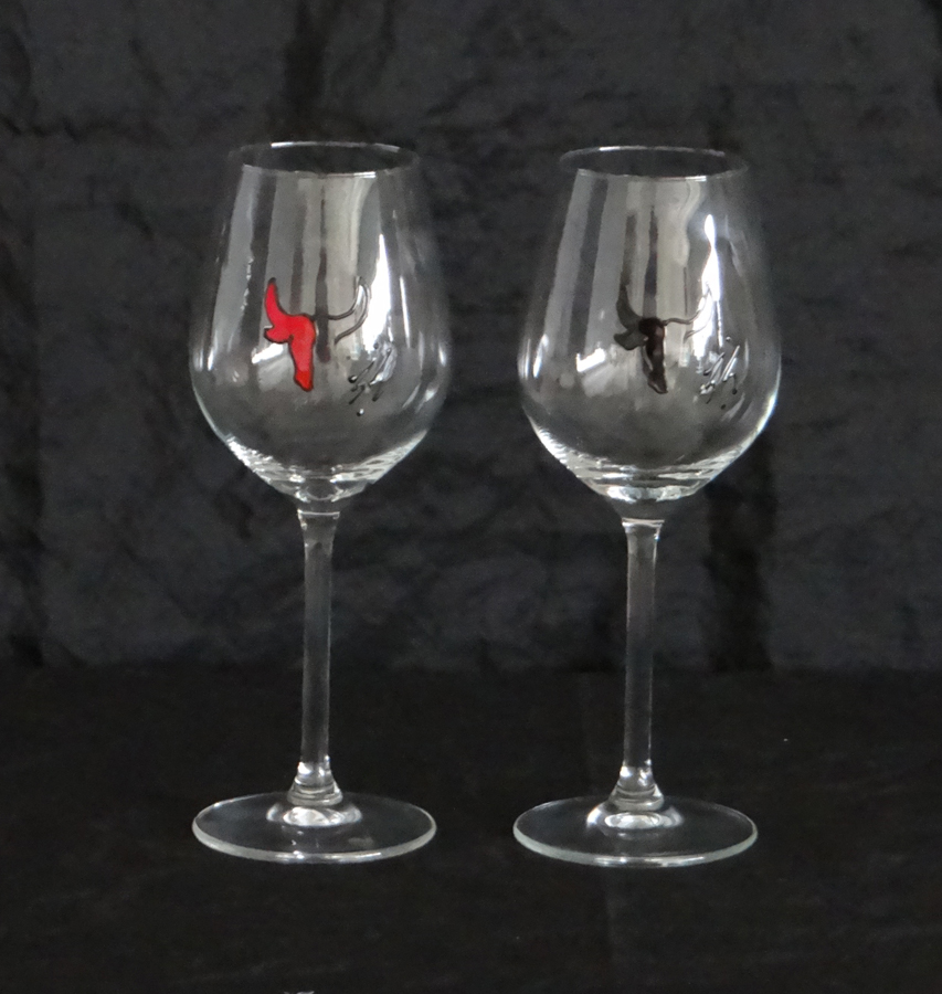 Duo Verres à Vin Taureau