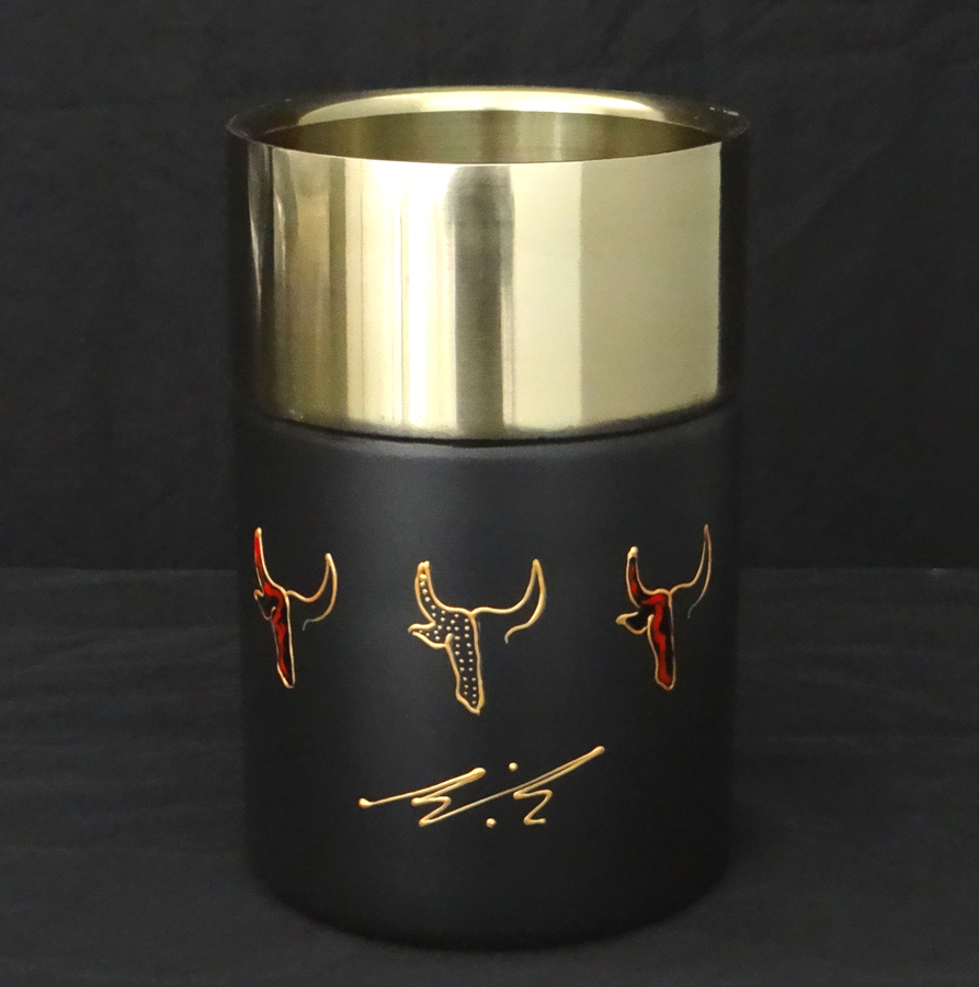 Rafraichisseur bouteille Vin Taureau Design