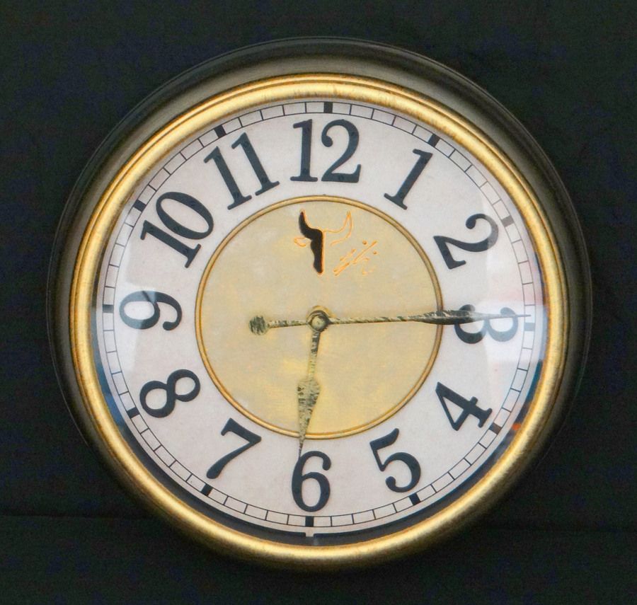 Horloge Retro Taureau Design