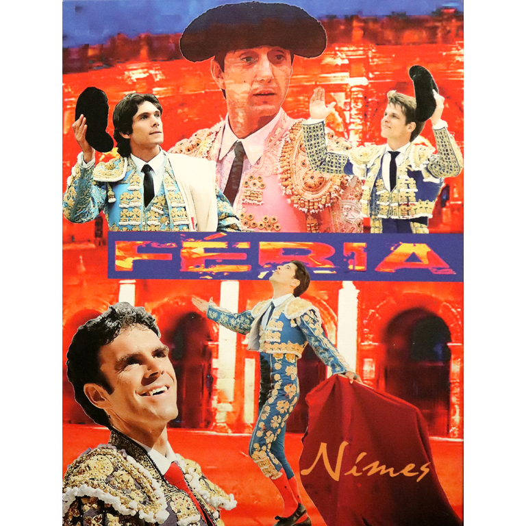 Tableau Feria de Nimes - Nimeno II, Juan Bautista, Sébastien Castella, José Tomás