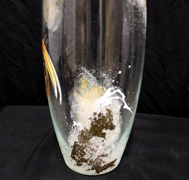 Vase Bombé Cheval en verre
