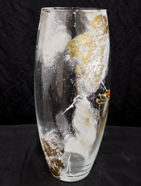 Vase Bombé Cheval en verre