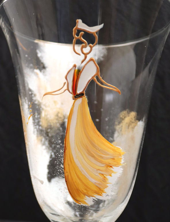 Coupe en verre Arlesienne