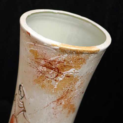 Vase Arlesienne peint à la main