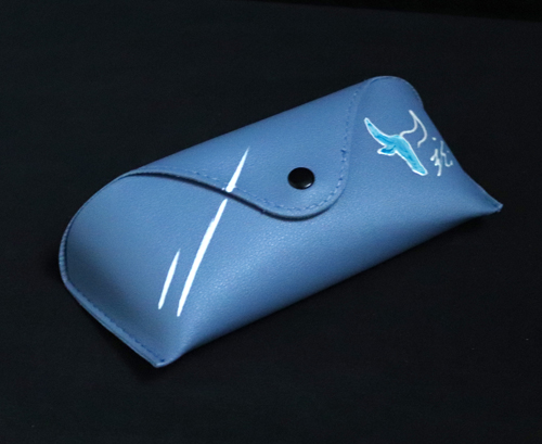 Étui à lunettes bleu Toro