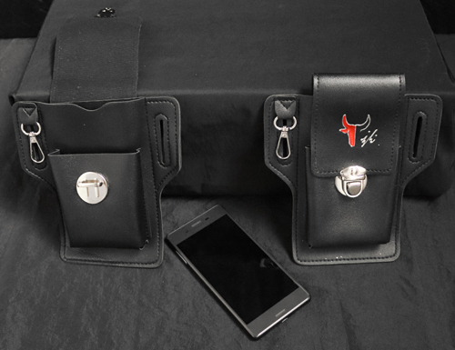 Étui de ceinture en cuir Pu pour smartphone Toro 