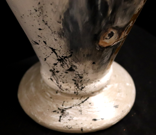 Vase artistique en céramique Taureau