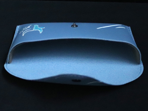 Étui à lunettes bleu Toro