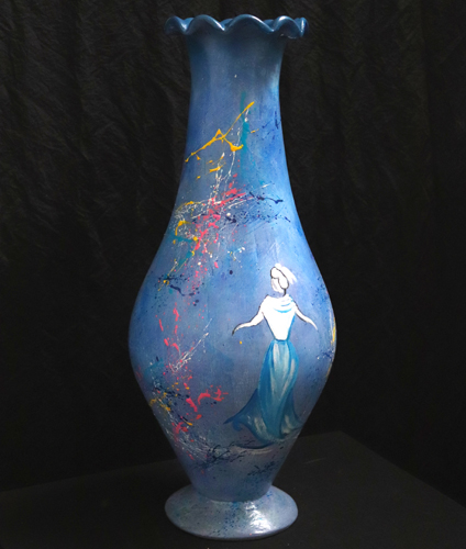 Vase Arlesienne Bleu