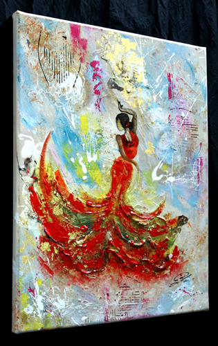 Tableau Danseuse Flamenco