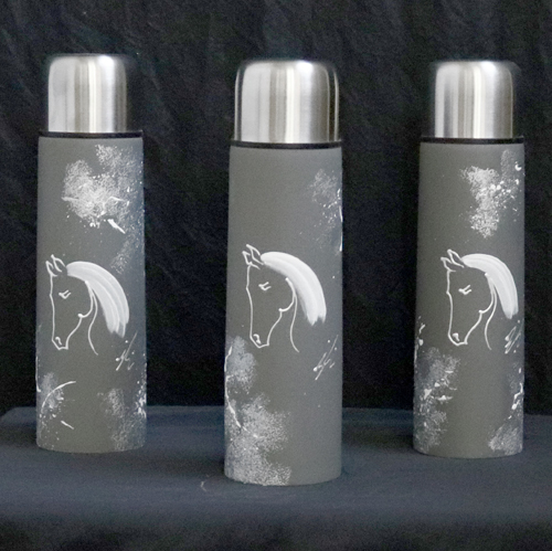 Thermos bouteille Tête cheval
