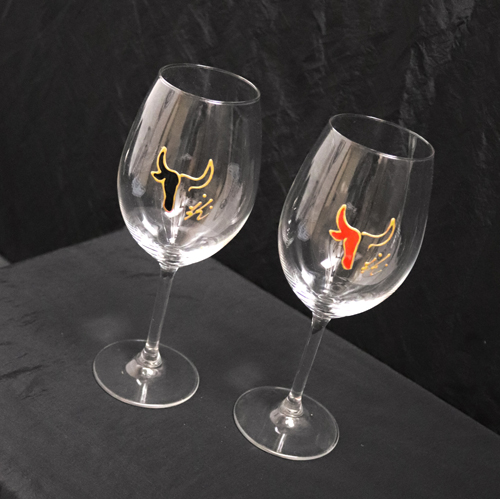 Verres à Vin Taurins Or