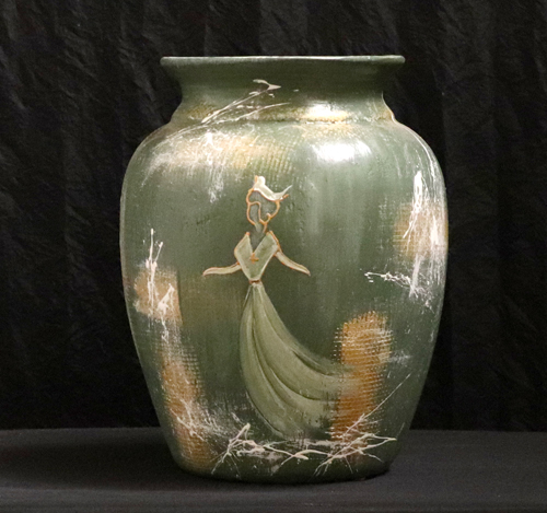 Vase décoratif Arlesienne en céramique
