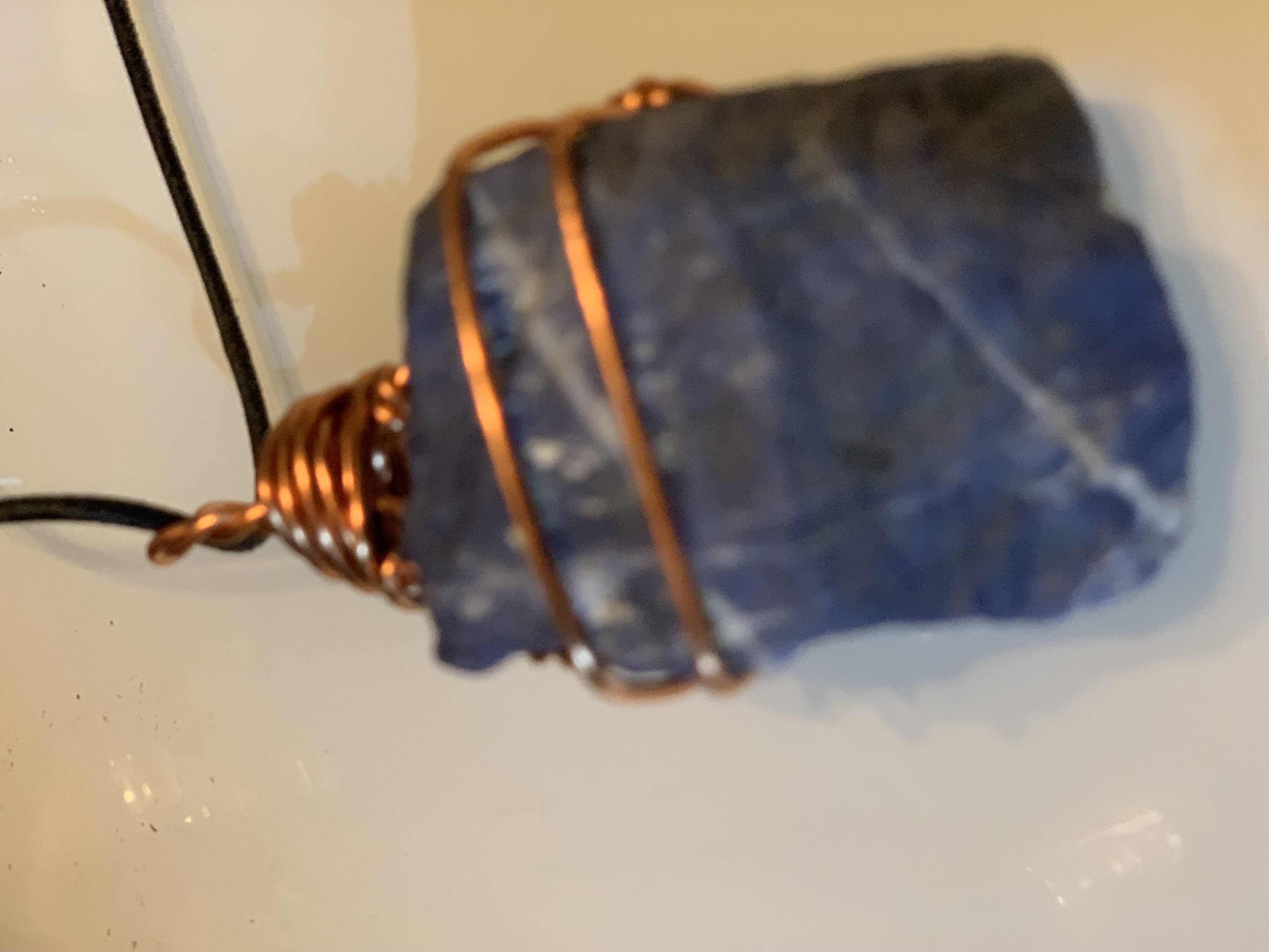Gemstone necklace