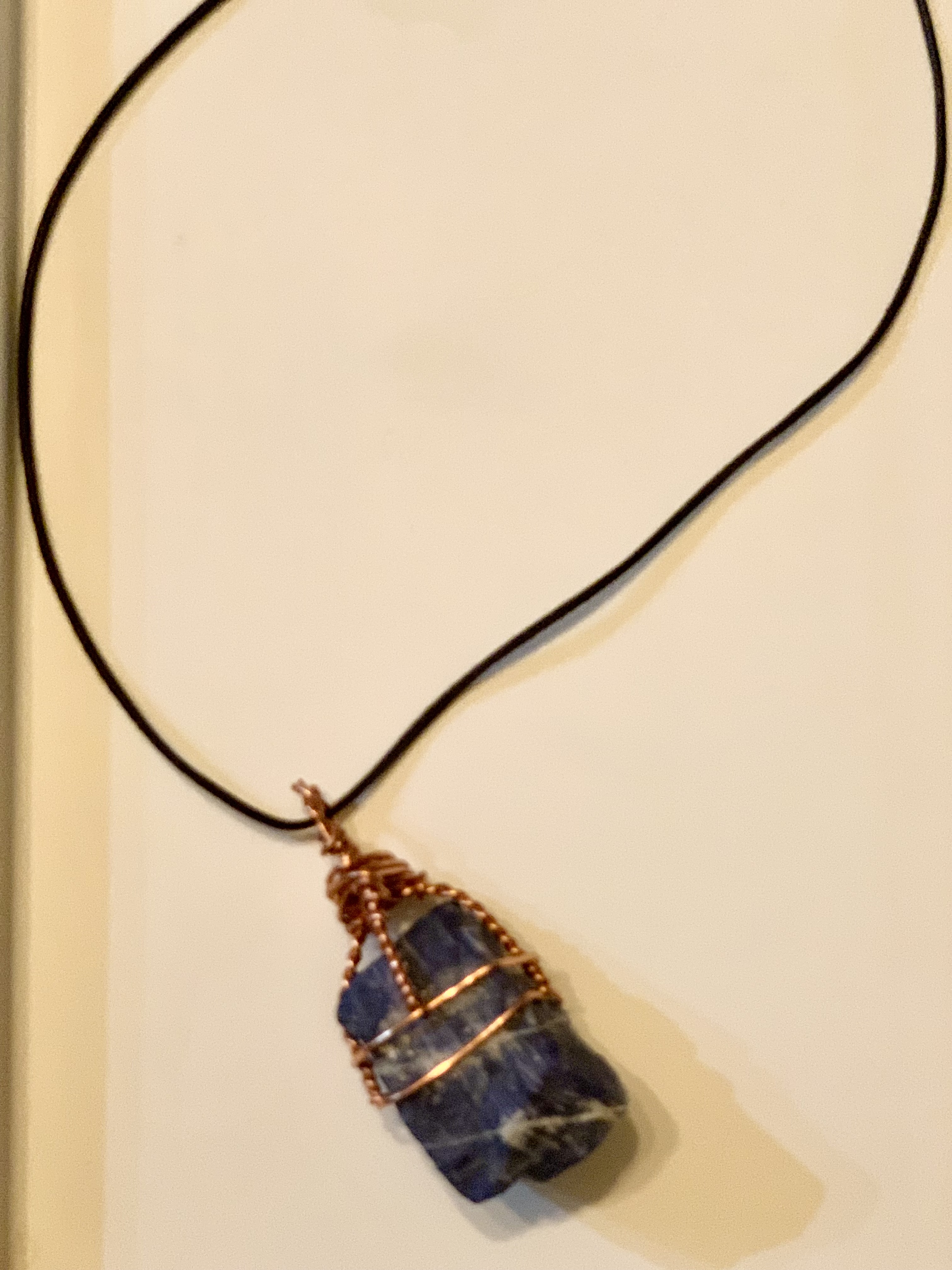 Gemstone necklace