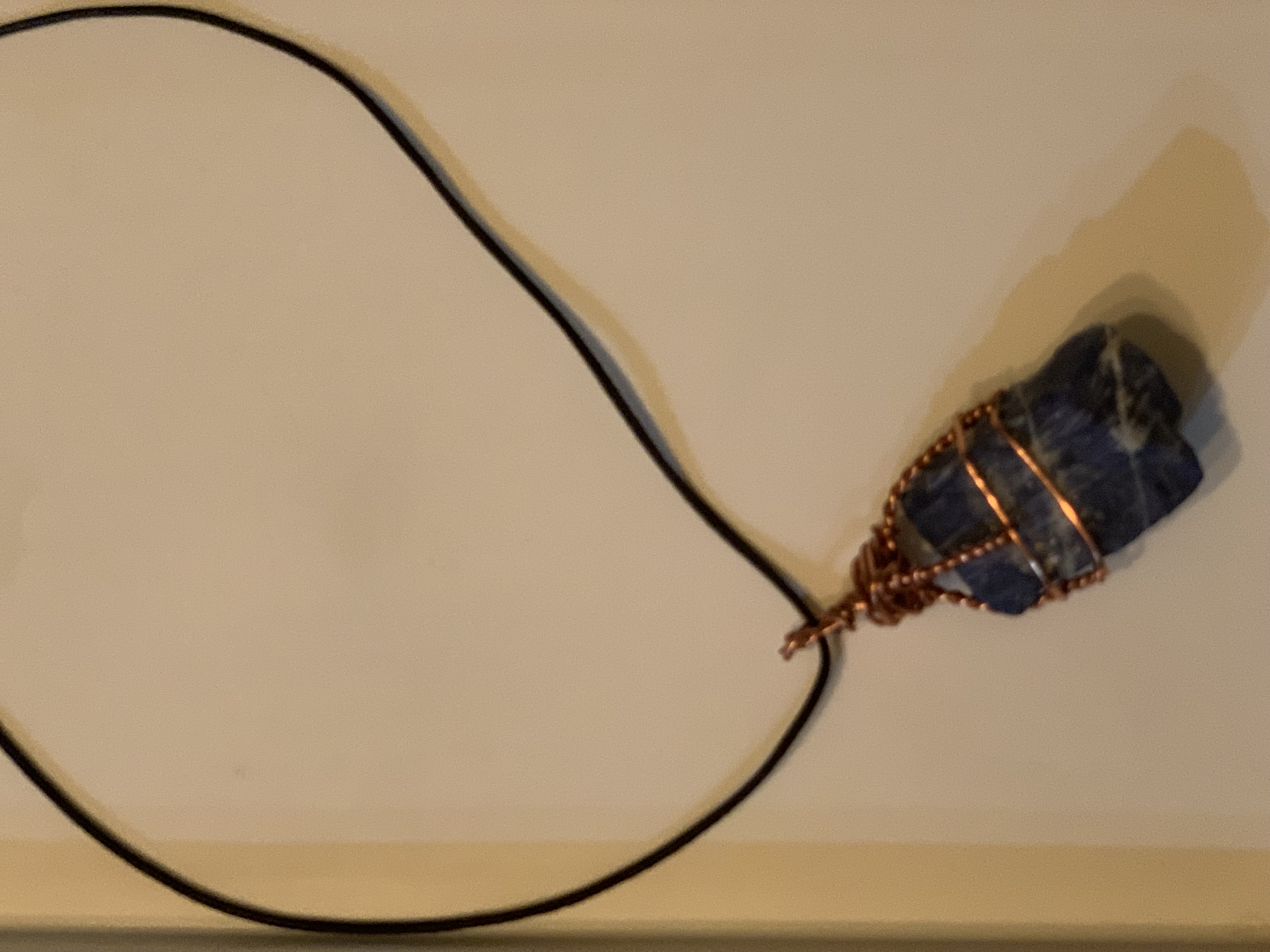 Gemstone necklace