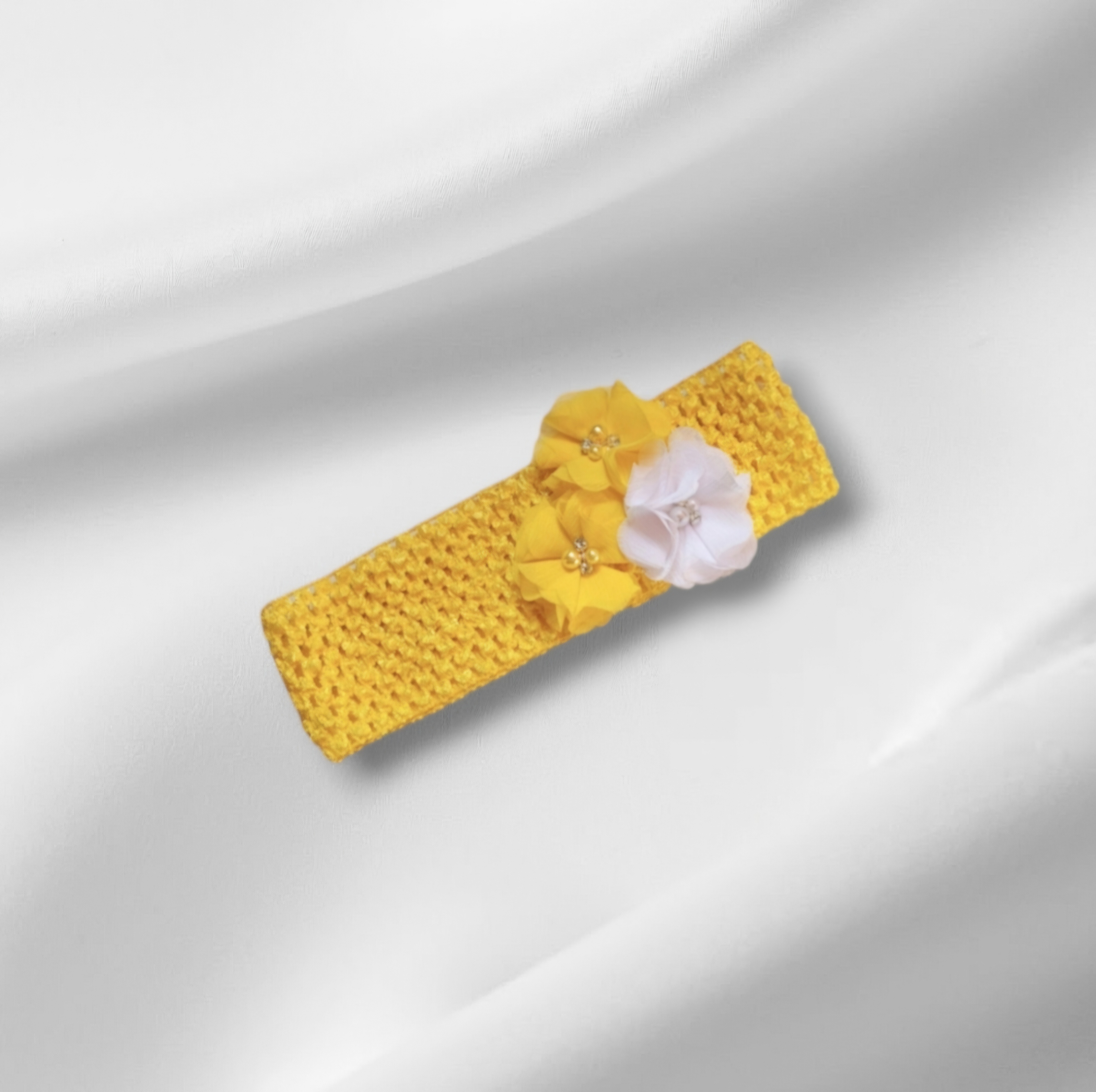 Galvajuostė su gėlėmis tinklelis