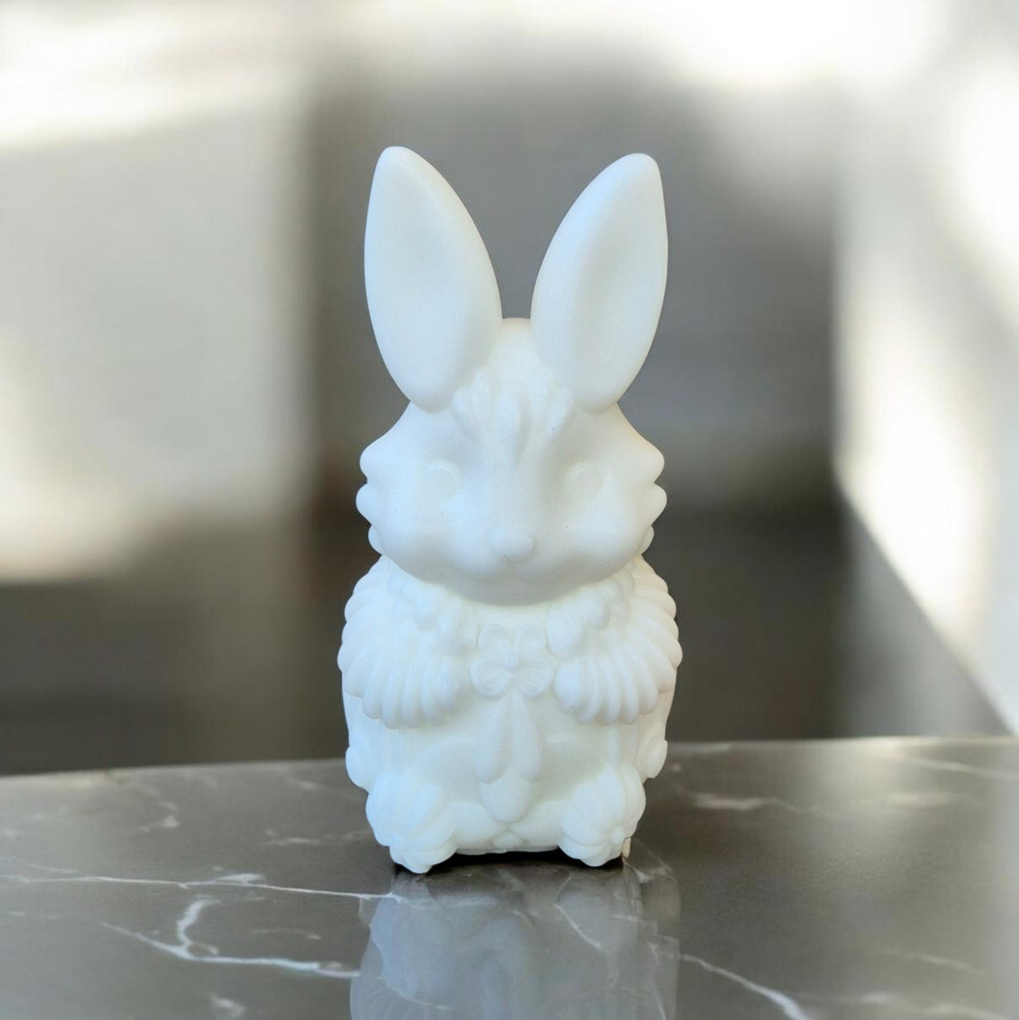 Velykinis dovanų rinkinys „Zuikučiai“ su muiliukais ir sojų žvake