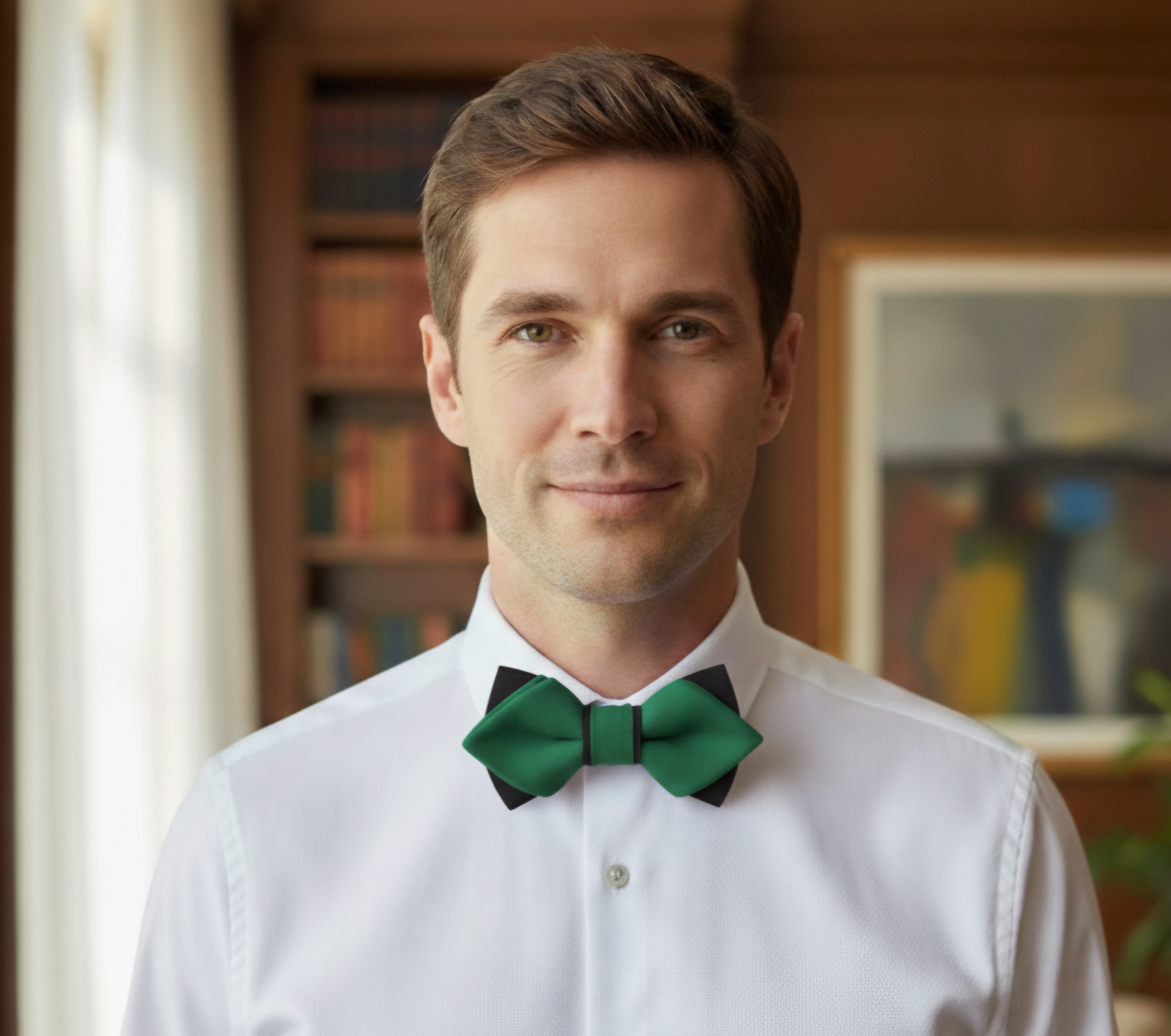 Žalia - Juoda peteliškė „Emerald Noir“