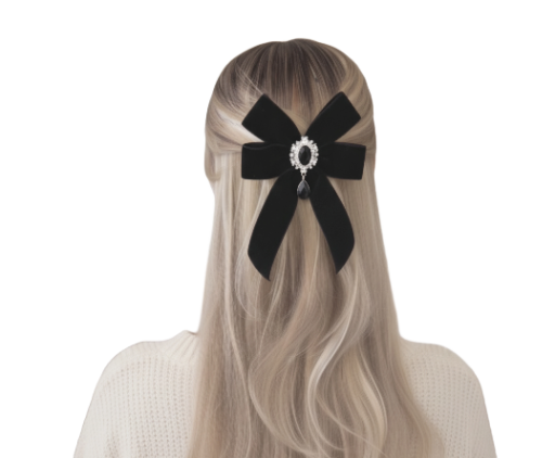 Plaukų segtukas kaspinas su sagtele