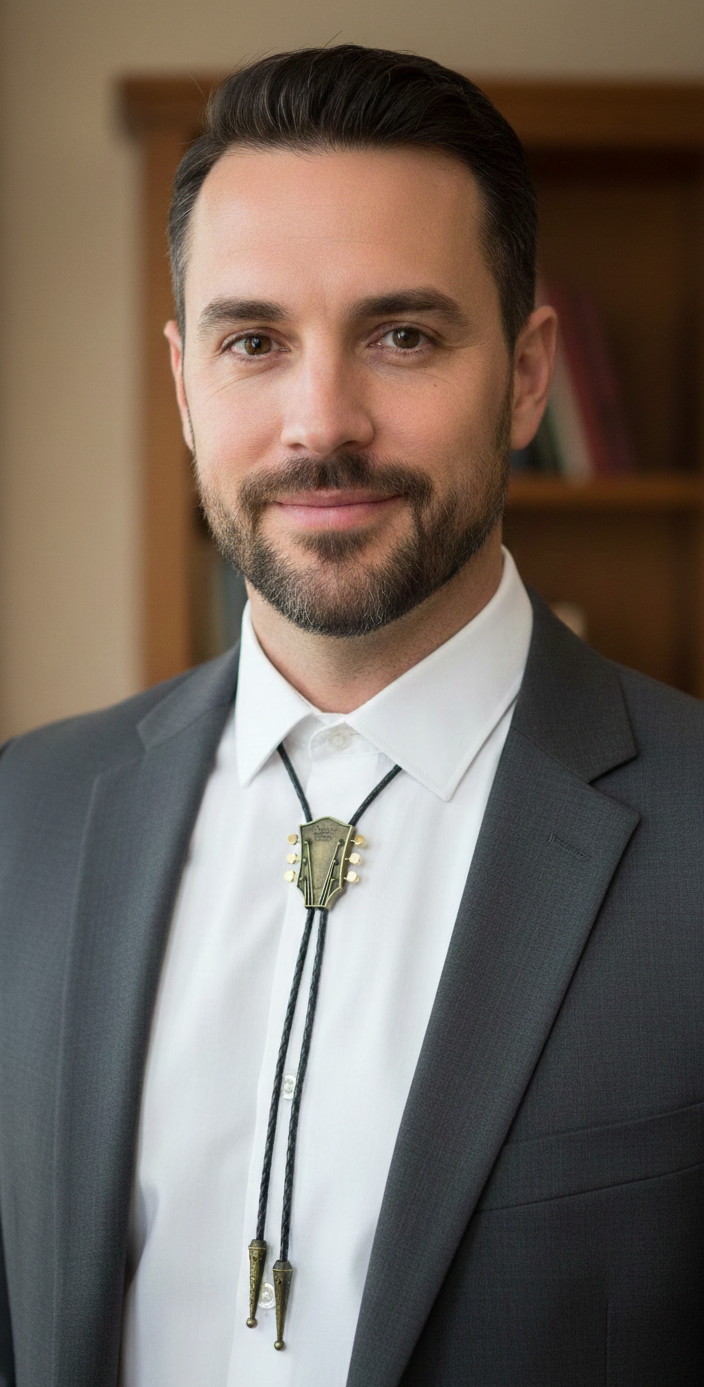 Unisex gitaros formos bolo kaklo papuošalas "Stage Vibes"